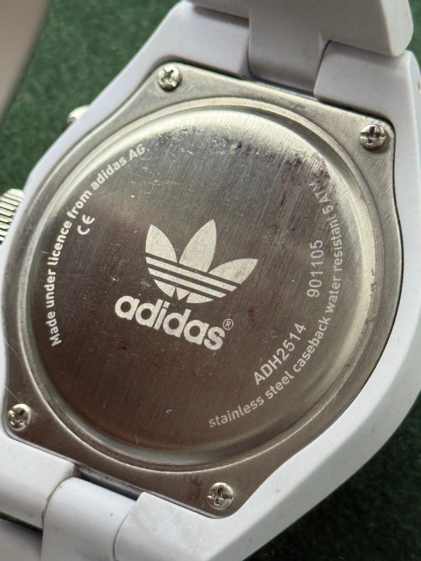 Adidas Originals ADH2514 White Chronograph Quartz Watch
