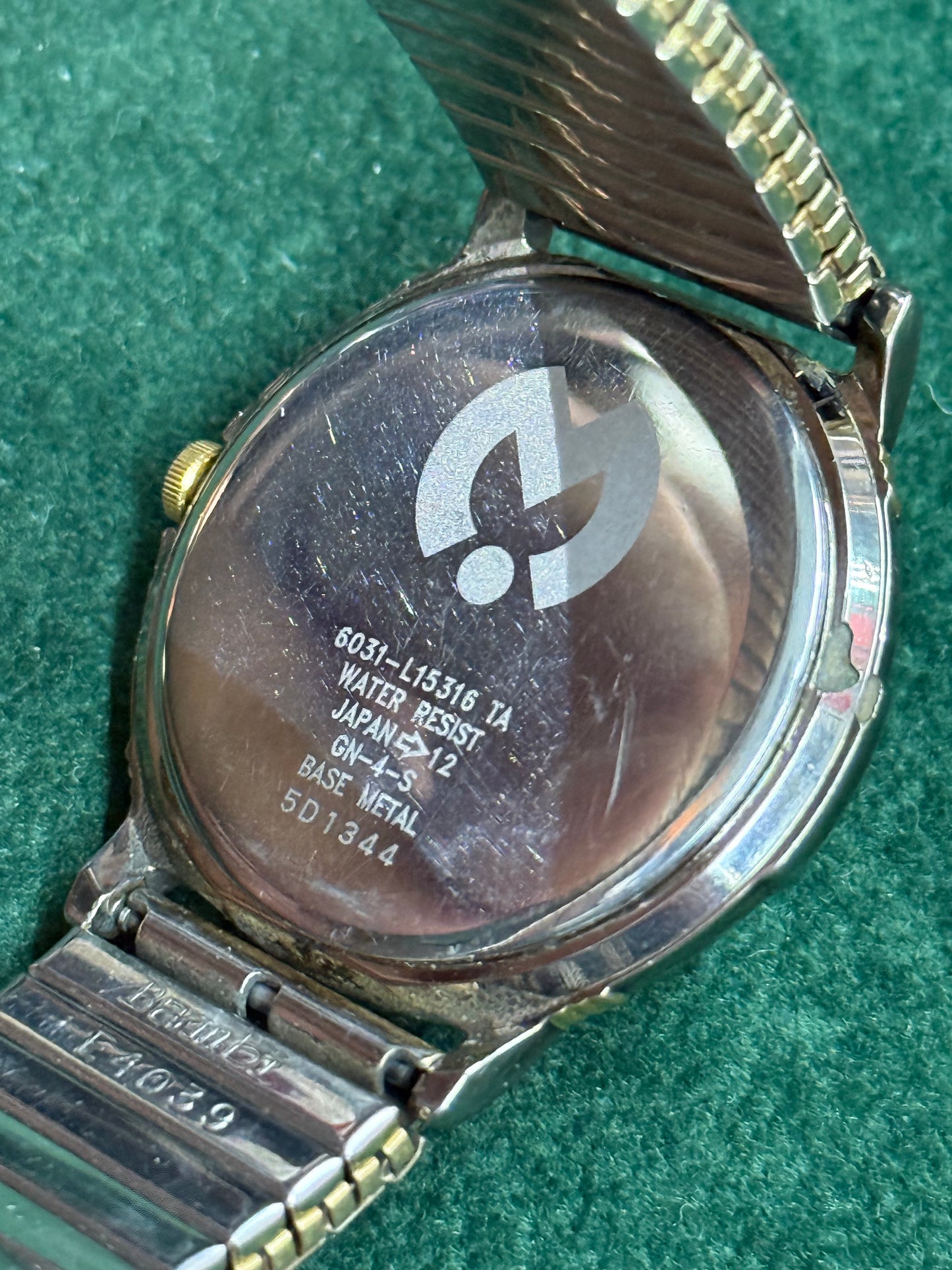 Mila Schon Dual Tone Vintage Watch