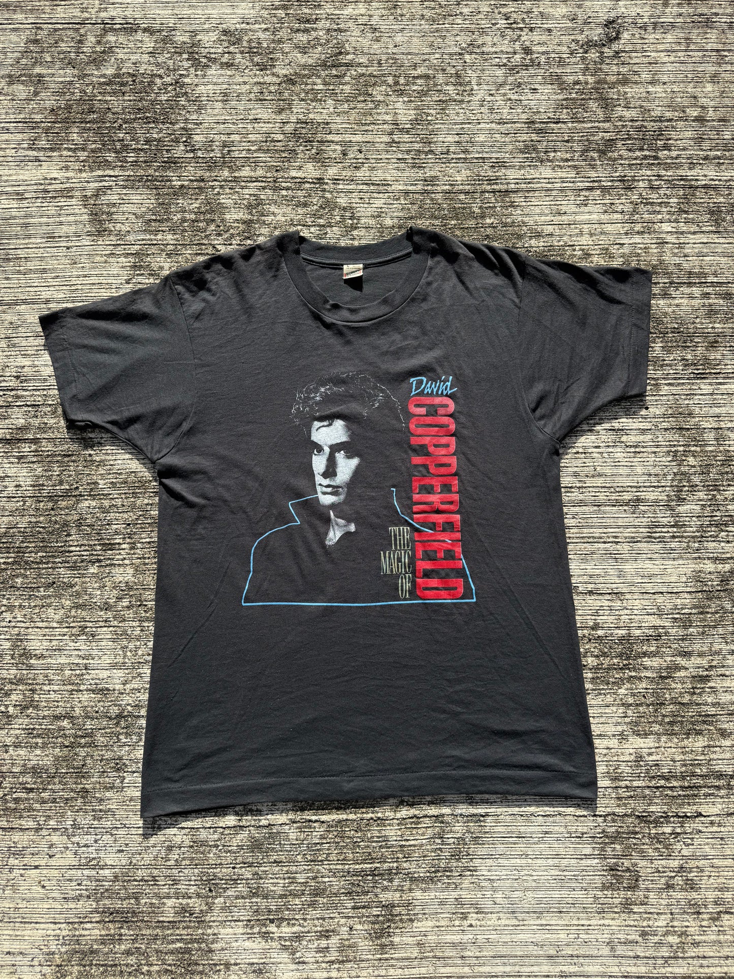 Vintage 1980s David Copperfield “The Magic Of” Promo T-Shirt Made in USA