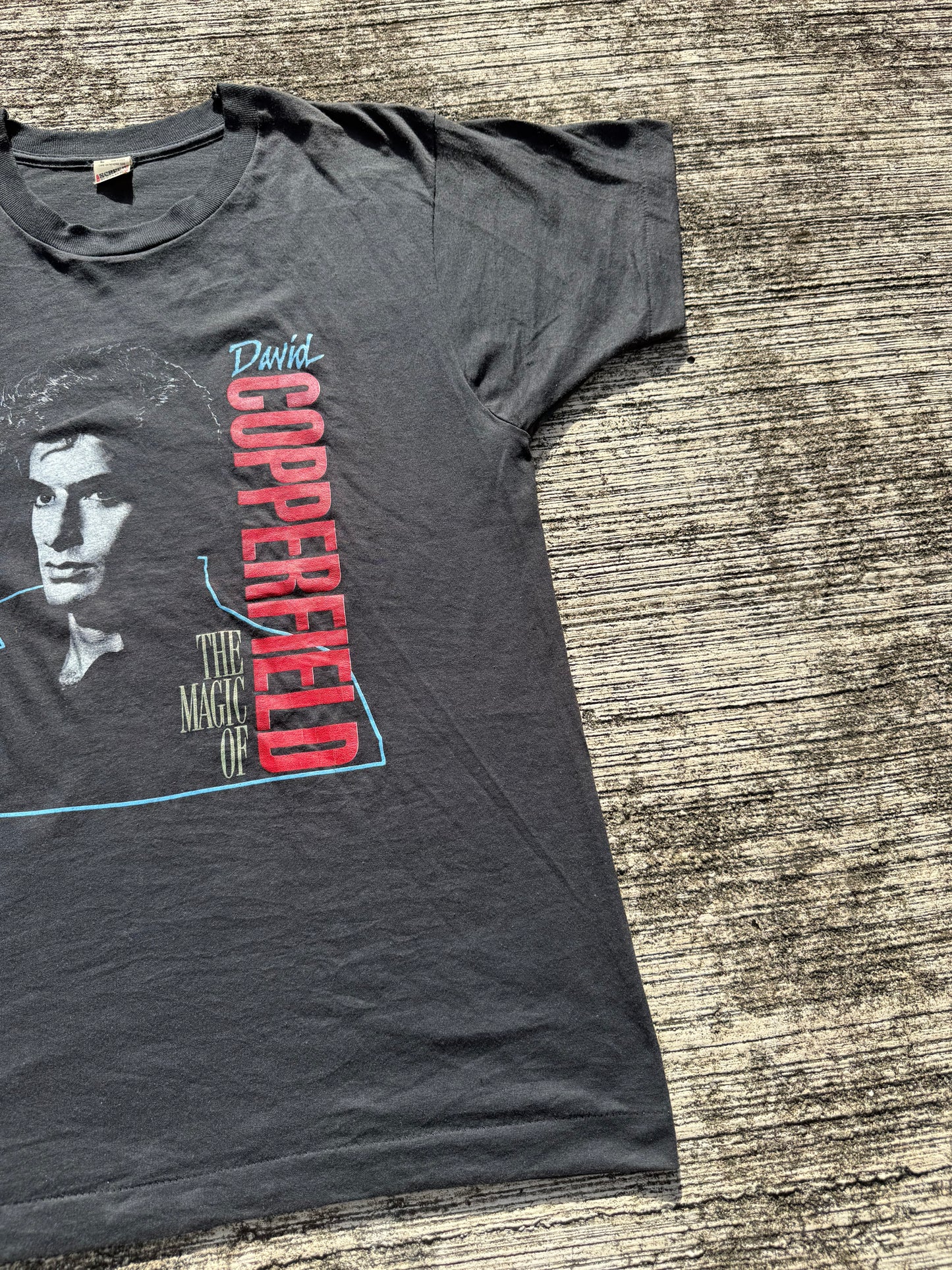 Vintage 1980s David Copperfield “The Magic Of” Promo T-Shirt Made in USA
