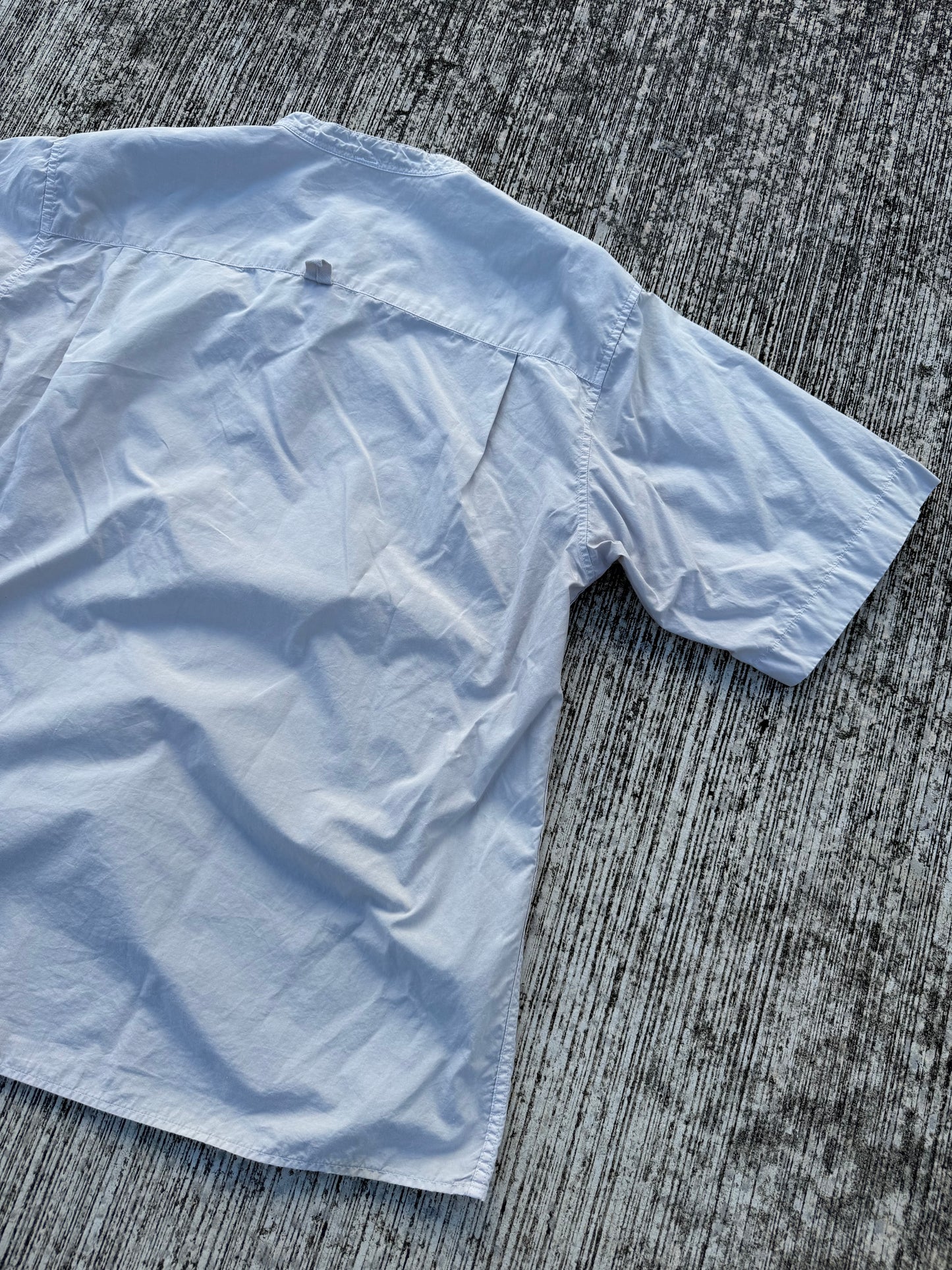 MHL. by Margaret Howell Cotton Band Collar Shirt