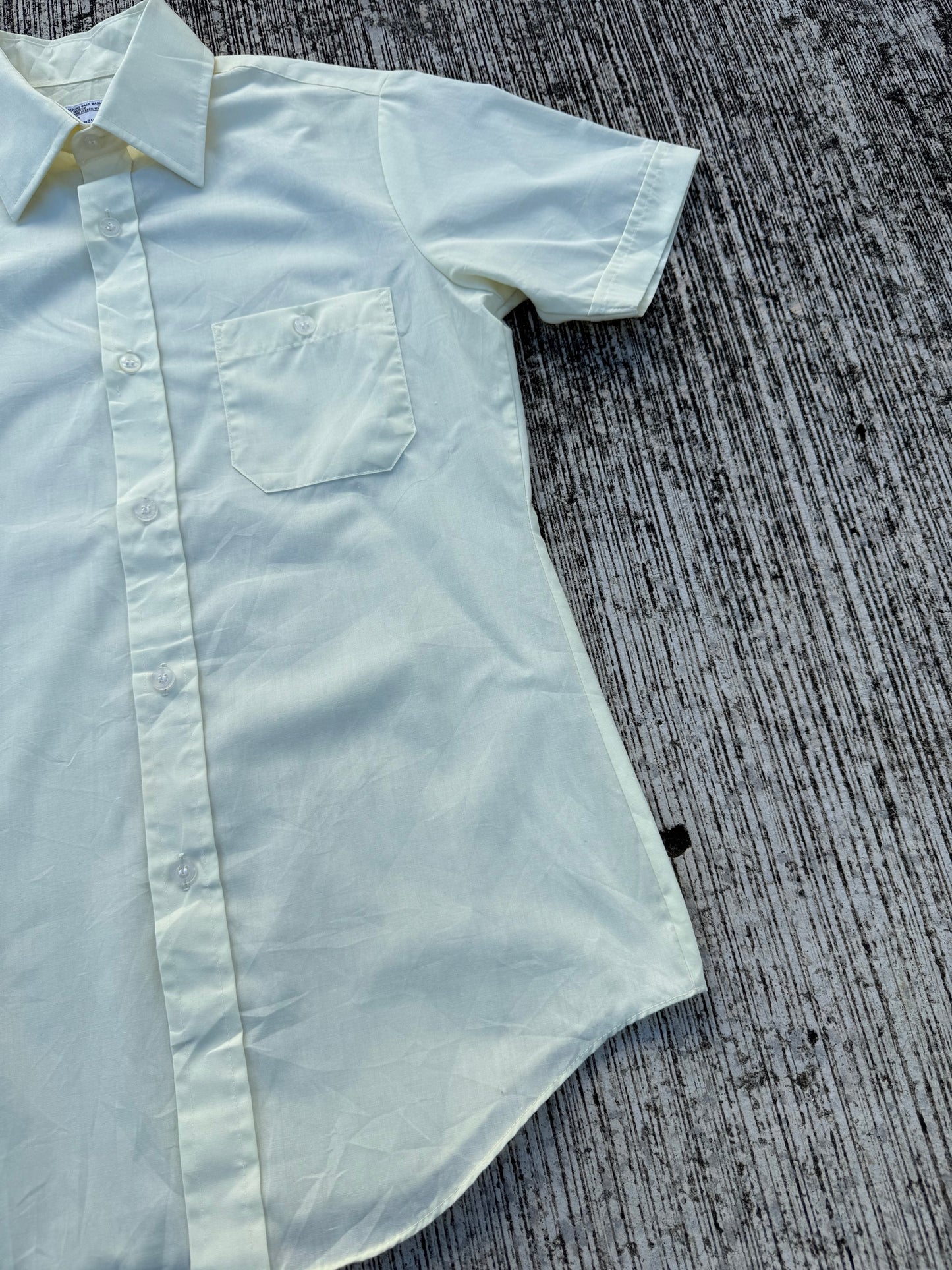 Vintage 70s–80s JCPenney Boys Short Sleeve Shirt