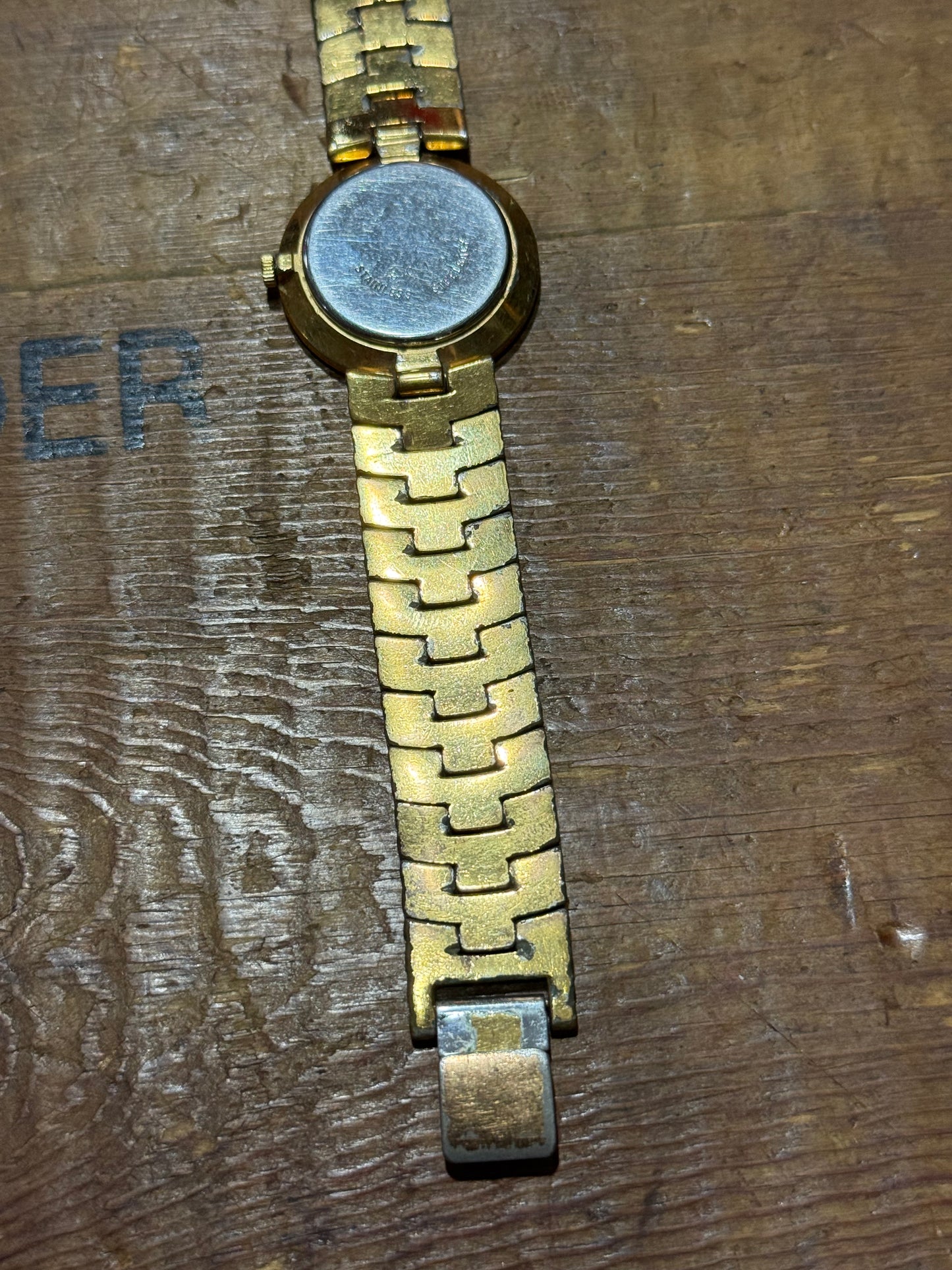 Vintage Mario Valentino Gold Tone Watch