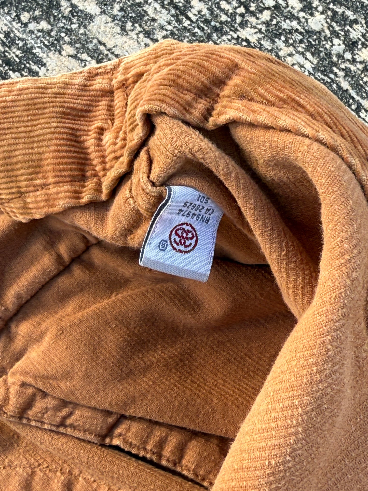 Y2K Stüssy Brown Corduroy Cargo Pants