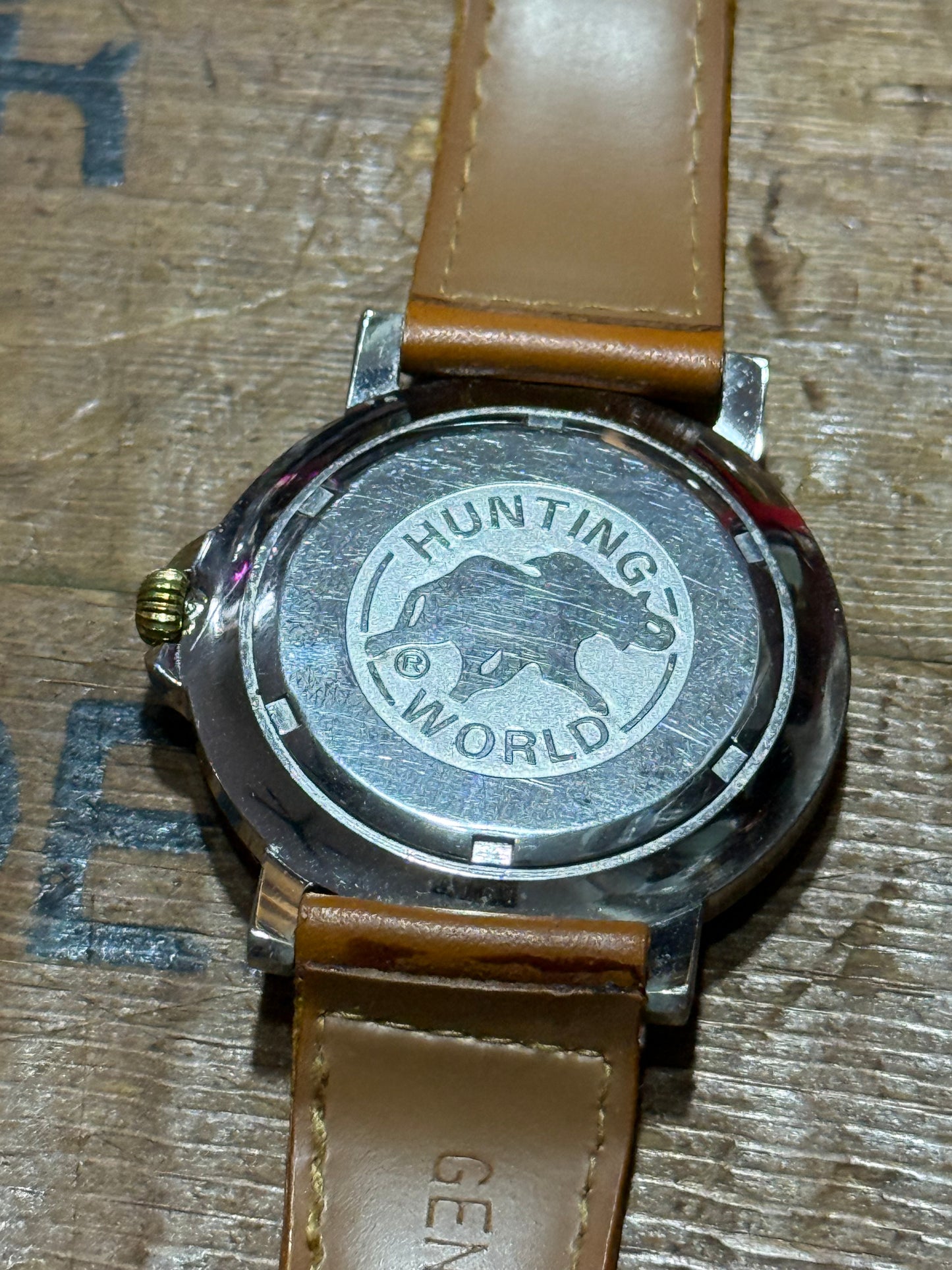 Vintage Hunting World Safari Watch