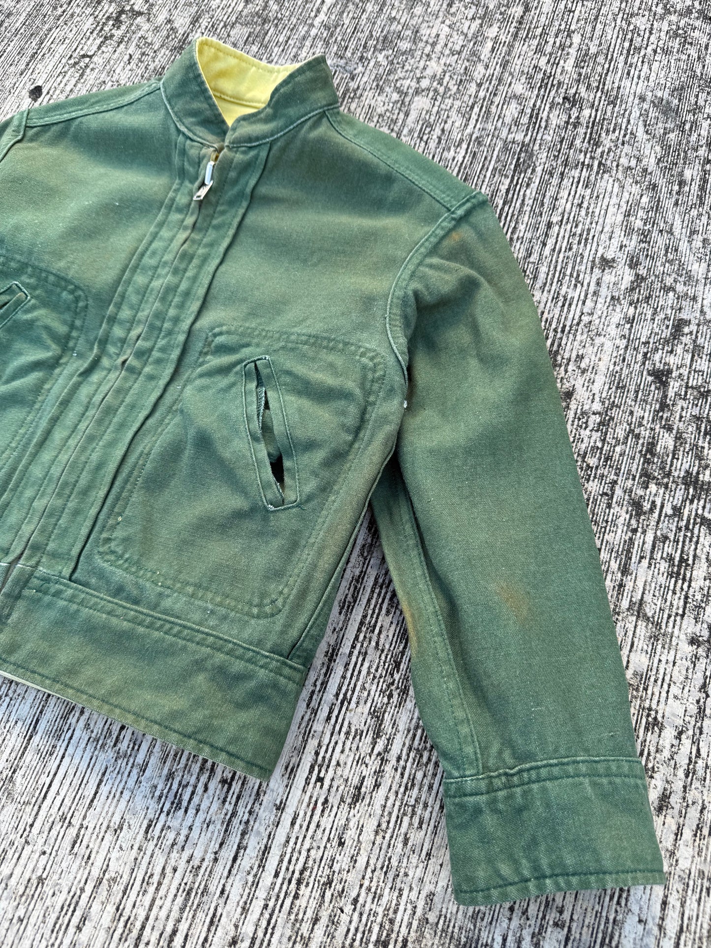 Vintage 70s–80s Tom Sawyer Reversible Kids Jacket Elder Mfg. Co. USA