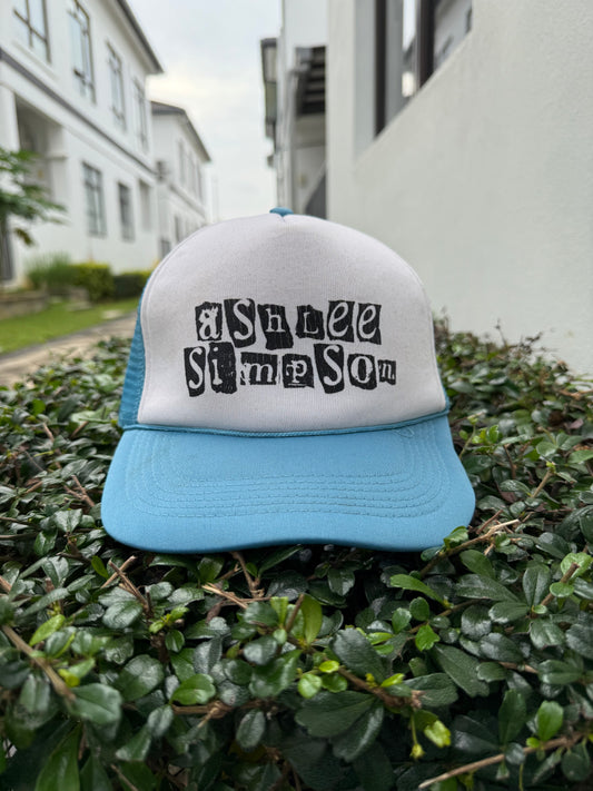Ashlee Simpson Trucker Cap 2000s
