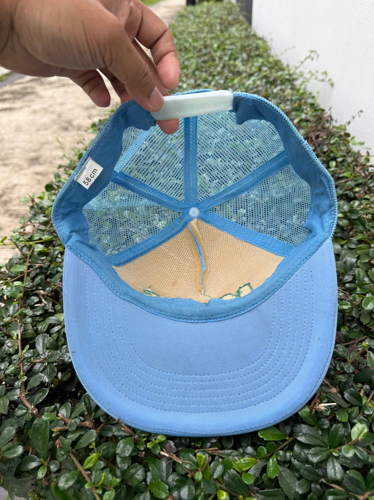 Vintage Misfits Embroidered Logo Trucker Cap (2000s Horror Punk Era)