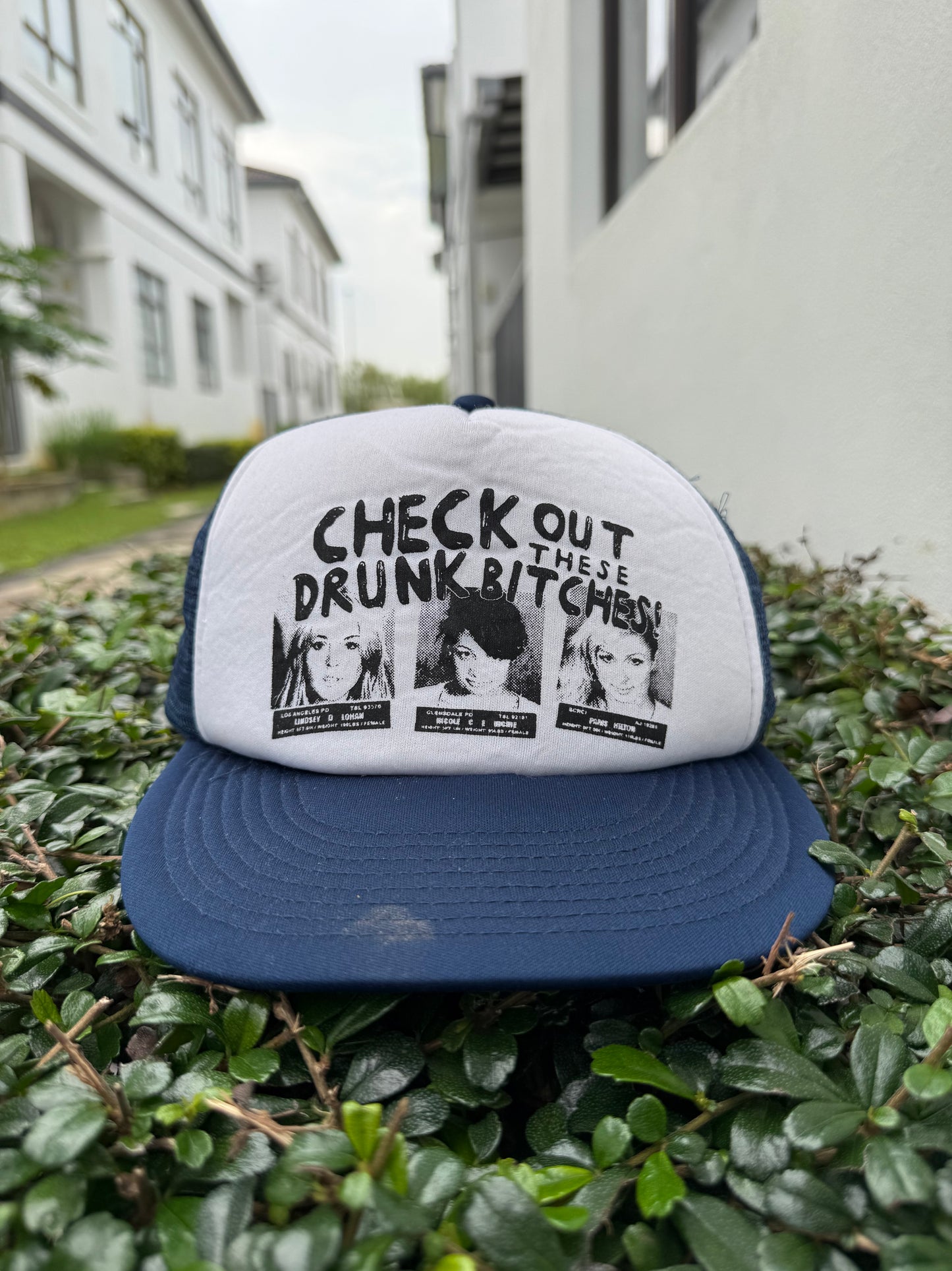 Check Out These Drunk Bitches Trucker Cap 2000s Tabloid Pop Culture Era