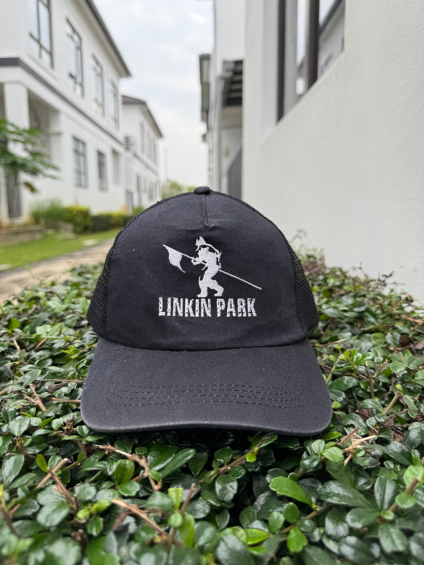 Linkin Park Hybrid Theory Soldier Logo Trucker Cap