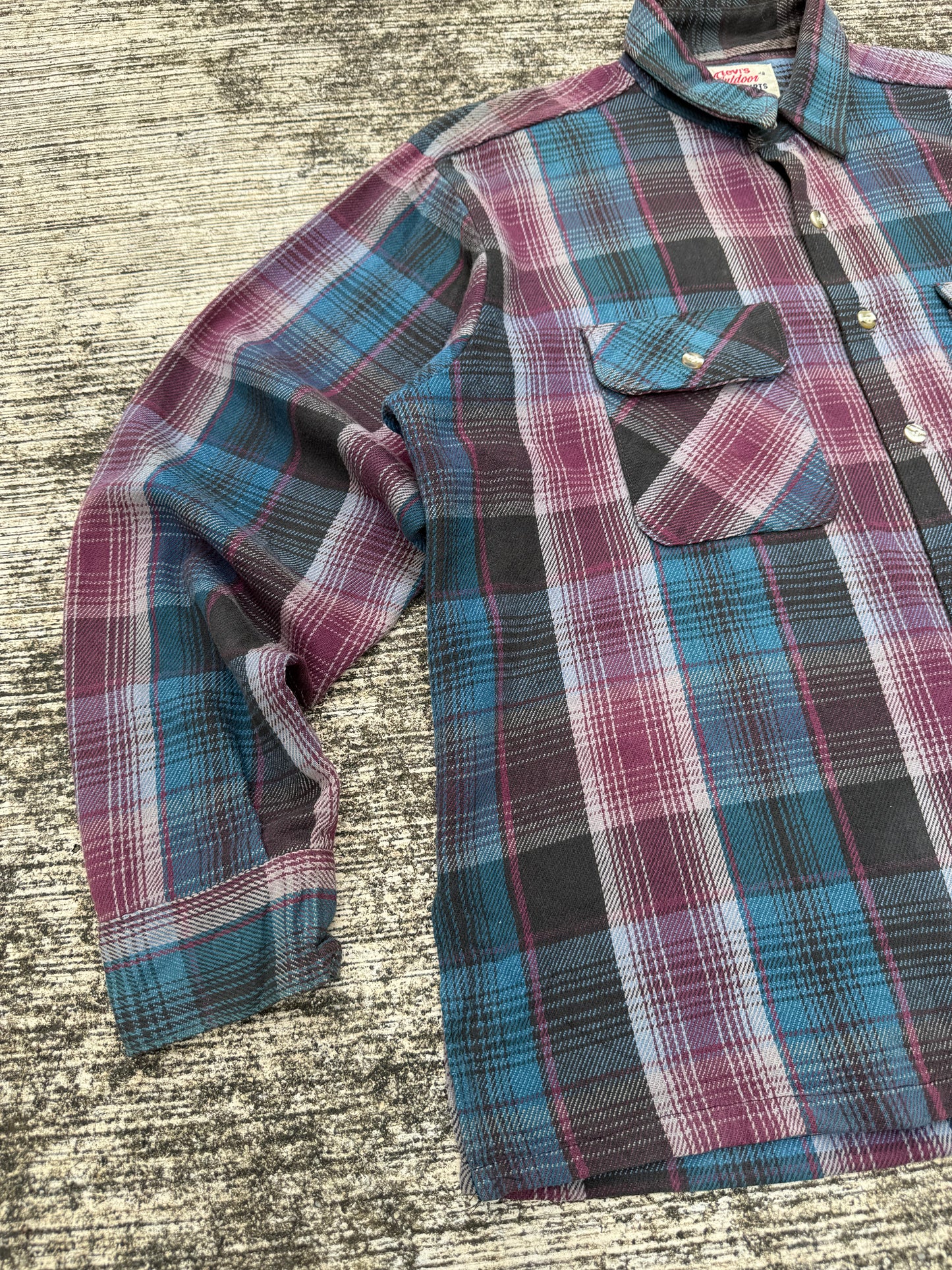 Vintage Levi’s Outdoor Alaska Flannel Shirt Made in USA