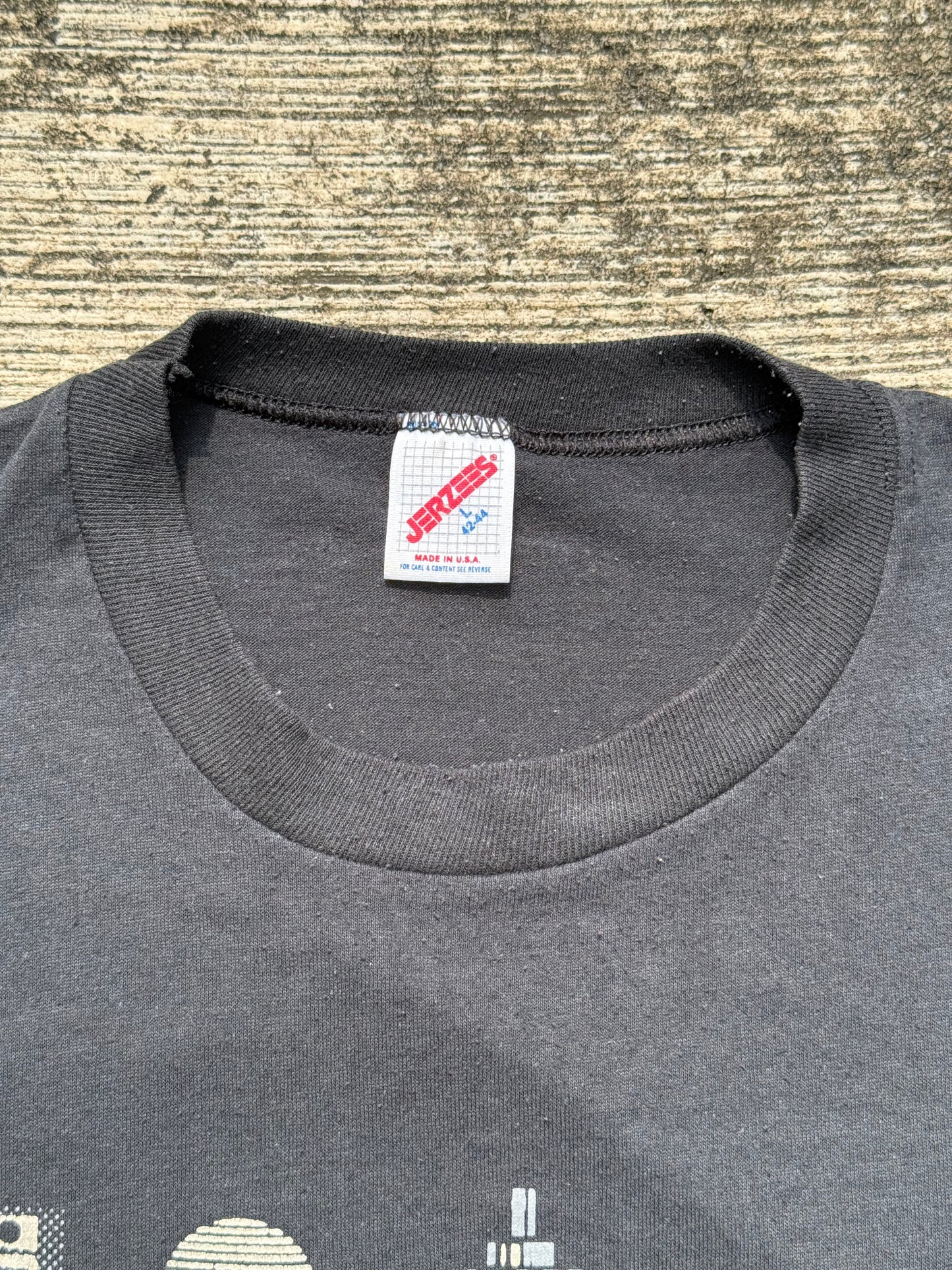 Vintage Broadway New York Piano Skyline T-Shirt