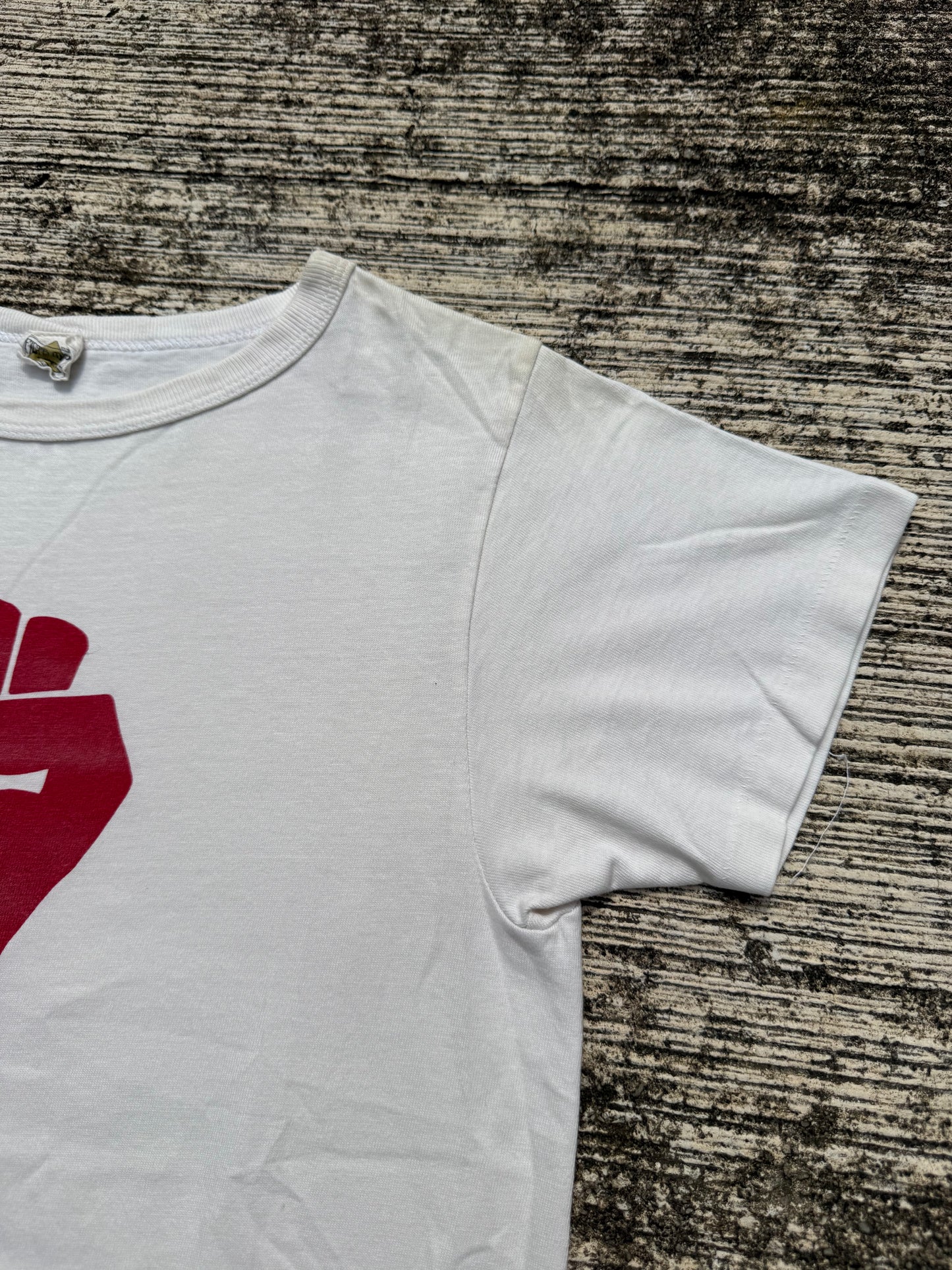 Vintage 1970s Fight Mart Protest Graphic Tee