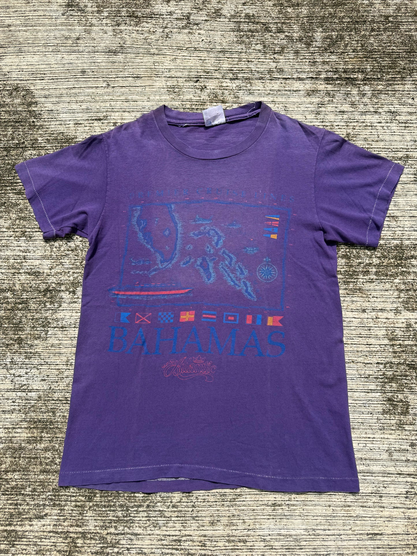 Vintage 1990s Bahamas Premier Cruise Lines Souvenir Tee