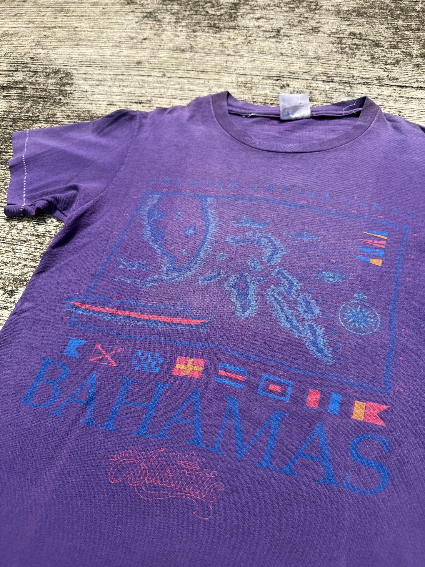Vintage 1990s Bahamas Premier Cruise Lines Souvenir Tee