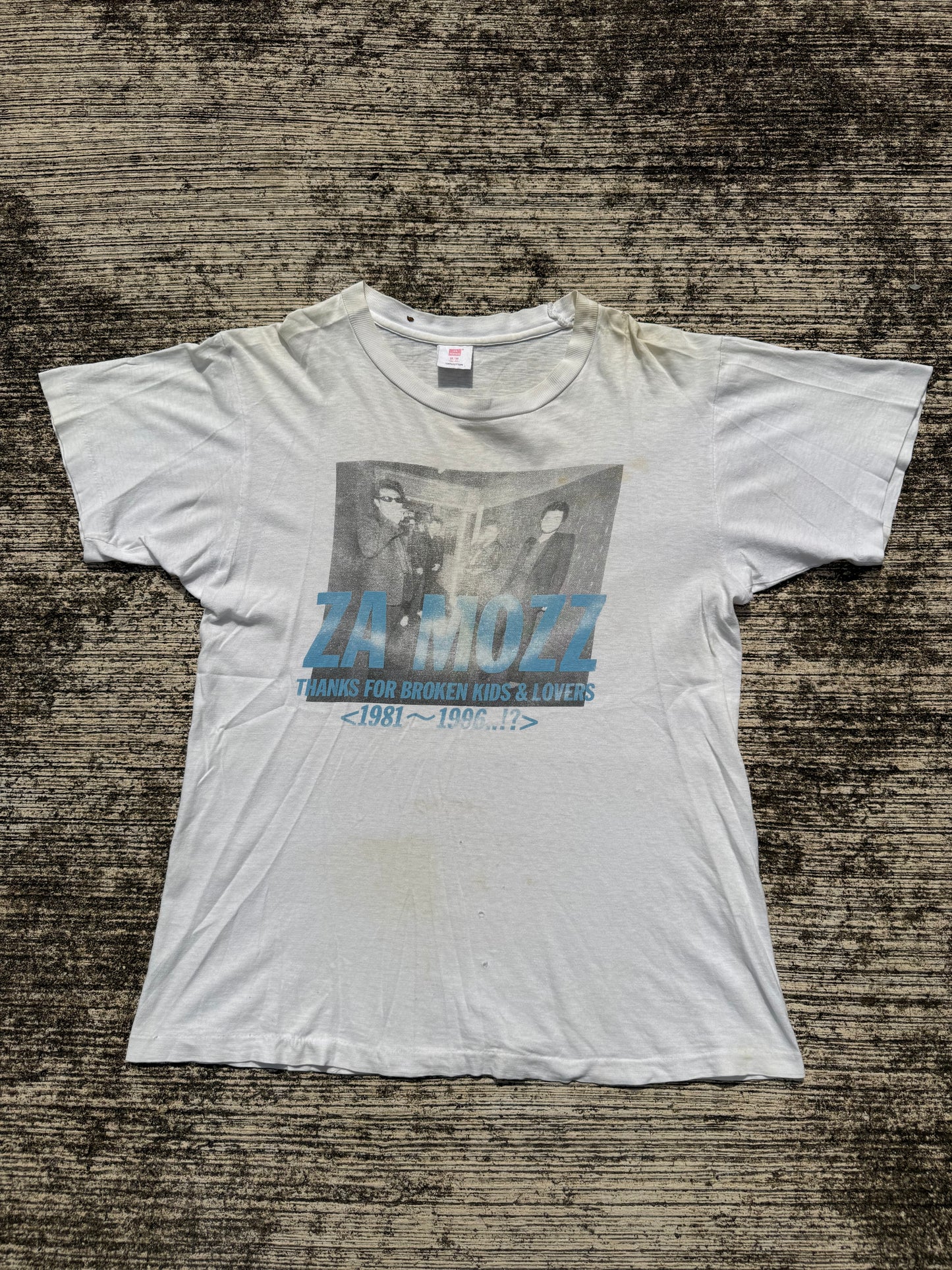 Original 1990s Za Mozz Japanese Band Tee
