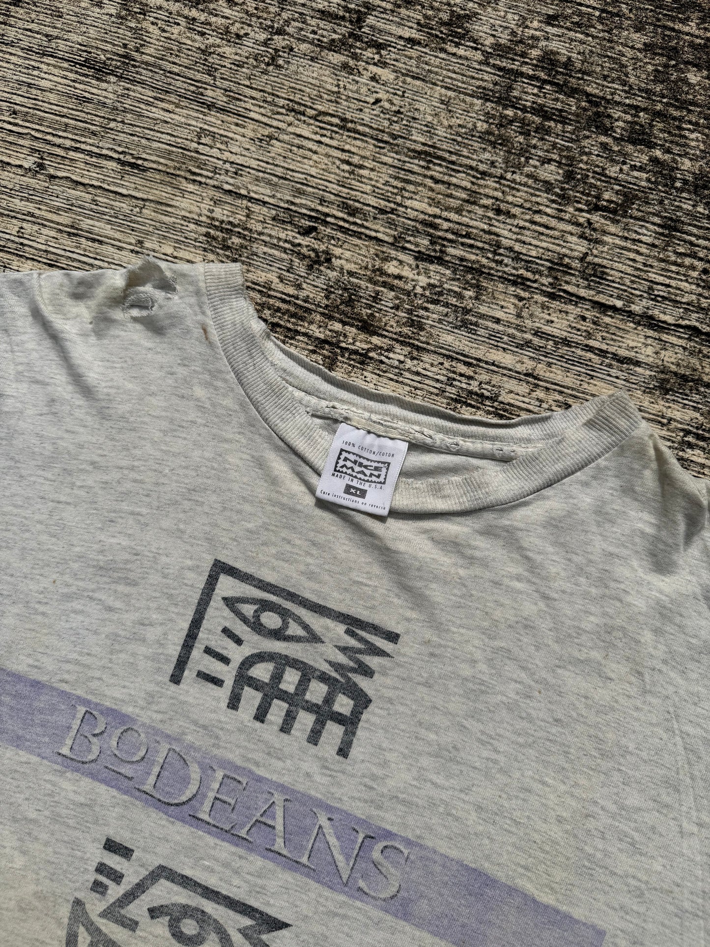 Vintage 1993 BoDeans Band Go Slow Down Tour Tee