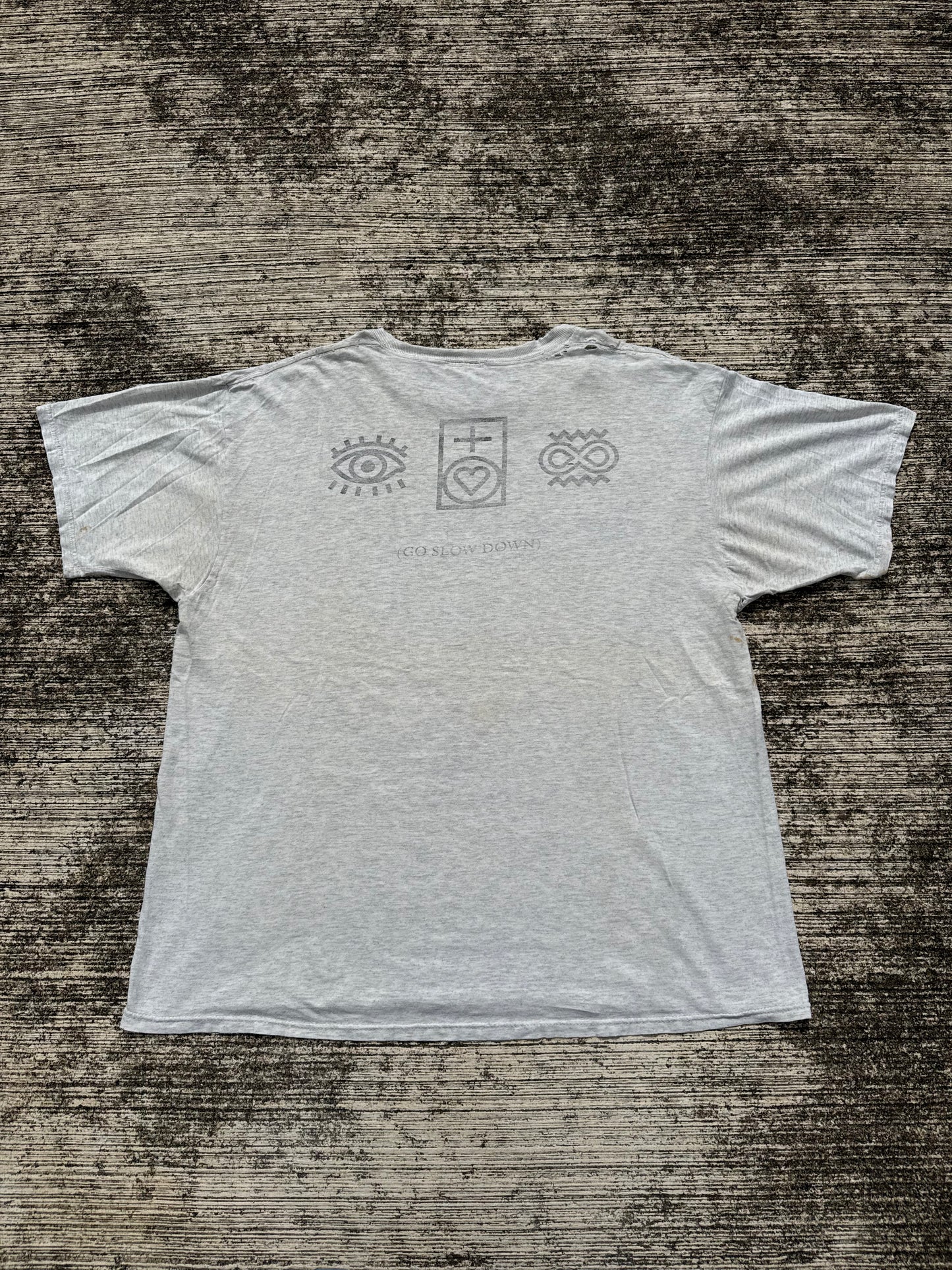 Vintage 1993 BoDeans Band Go Slow Down Tour Tee