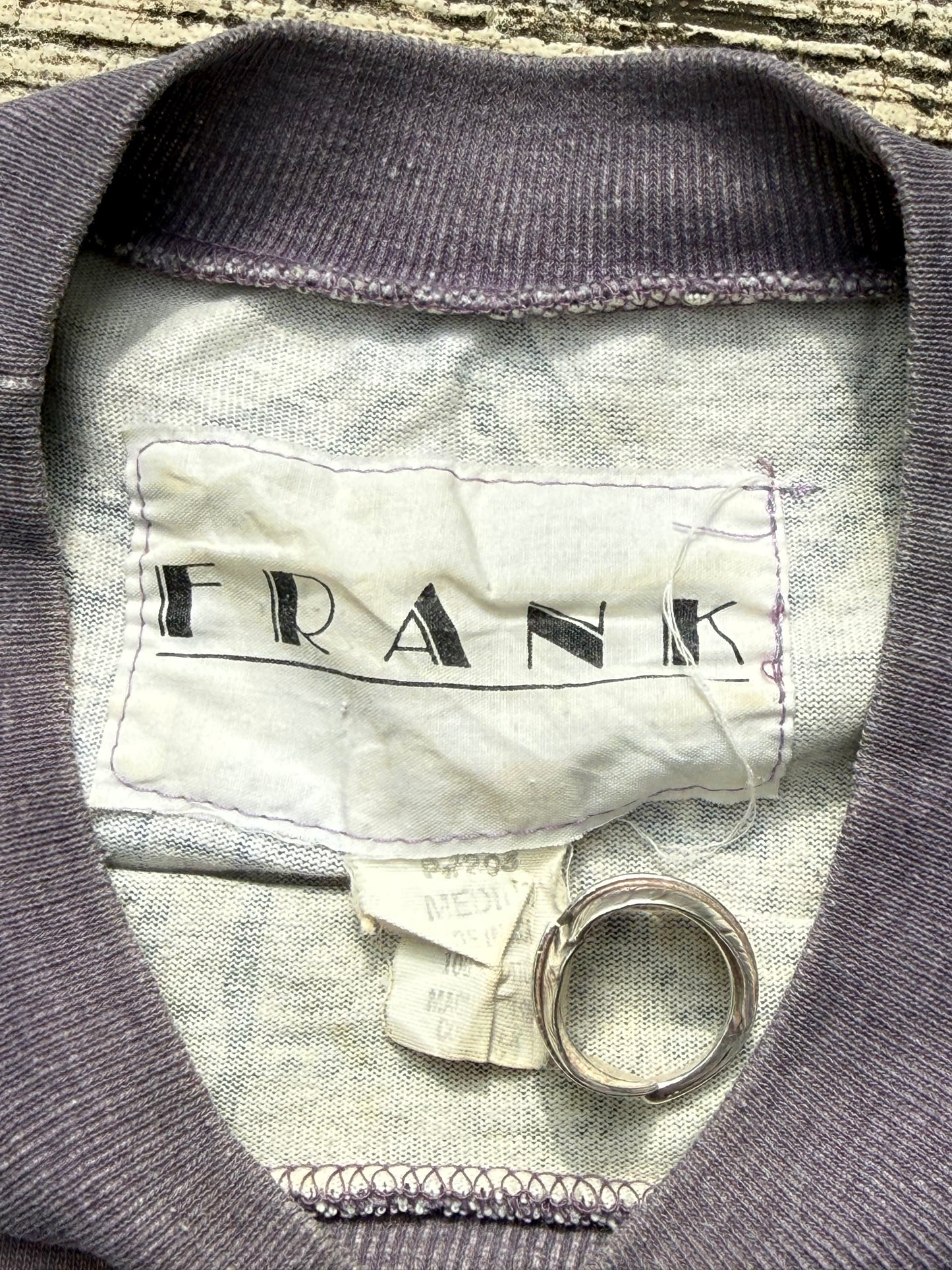 Vintage 1990s Frank Tribal Pattern All Over Print Tee