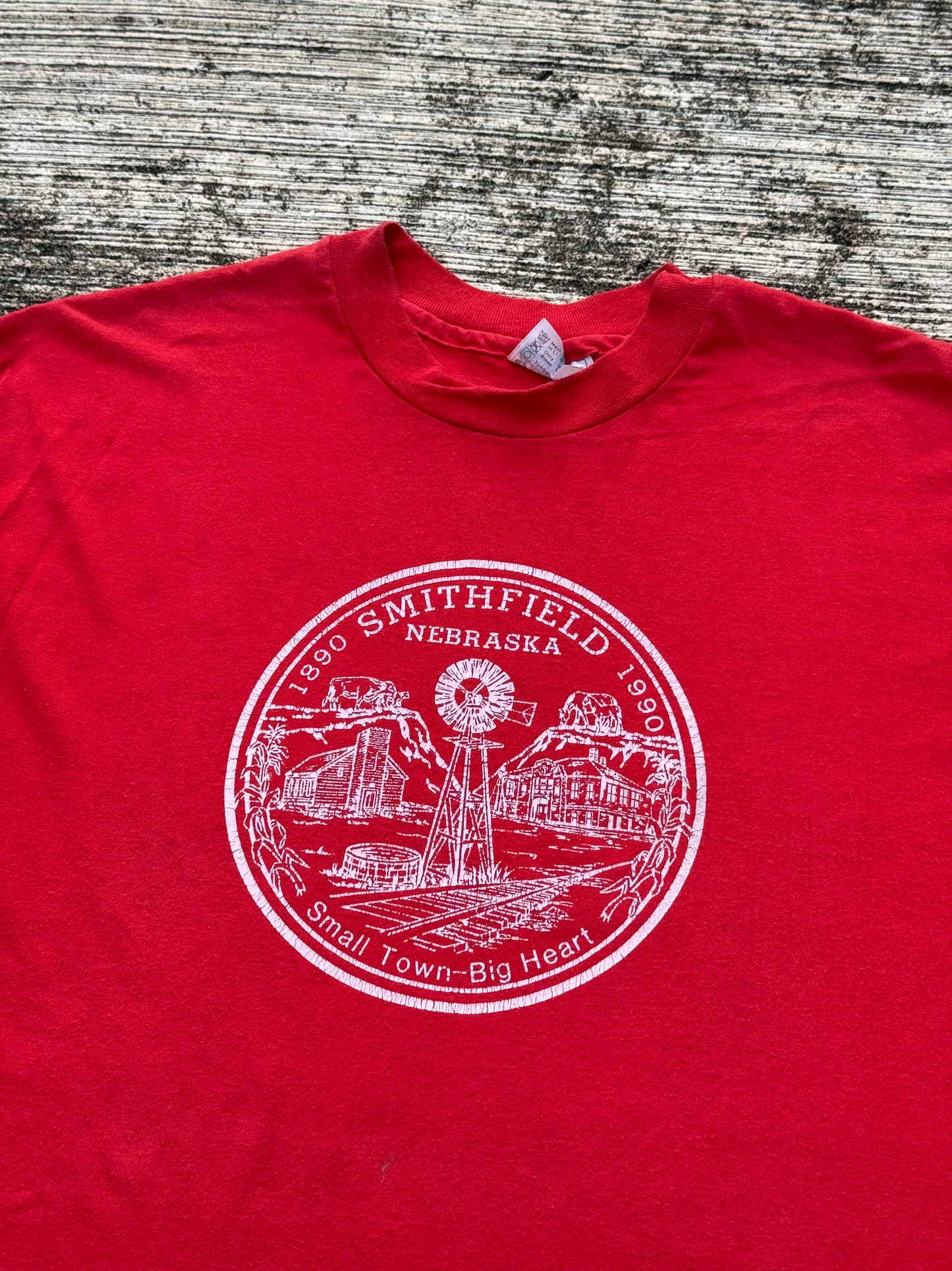 Vintage 1990 Smithfield Nebraska Centennial Tee