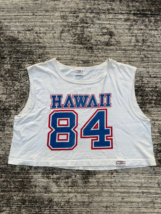 Vintage 1980s Hawaii 84 Crop Tank Top – Crazy Shirts Hawaii