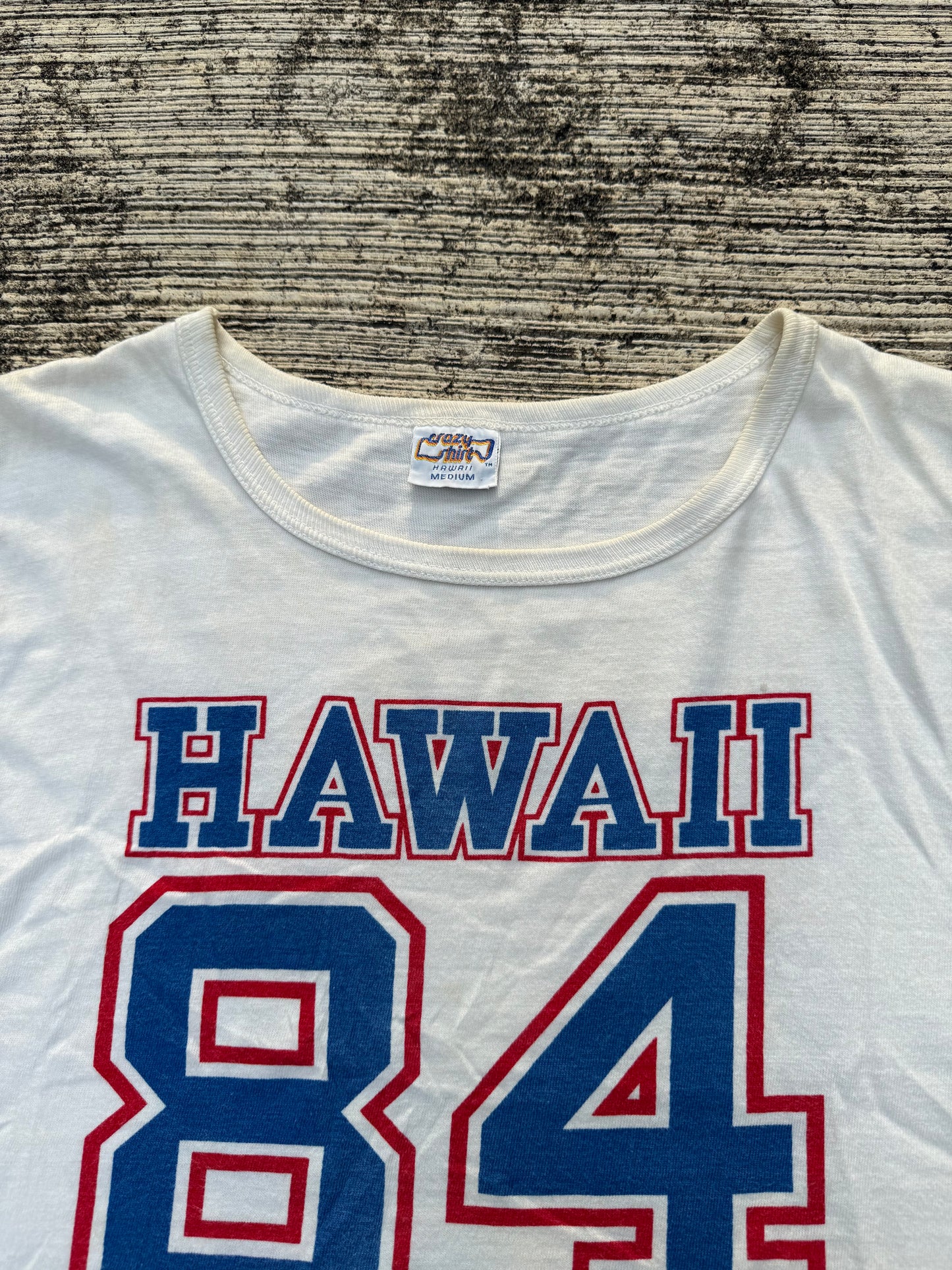 Vintage 1980s Hawaii 84 Crop Tank Top – Crazy Shirts Hawaii