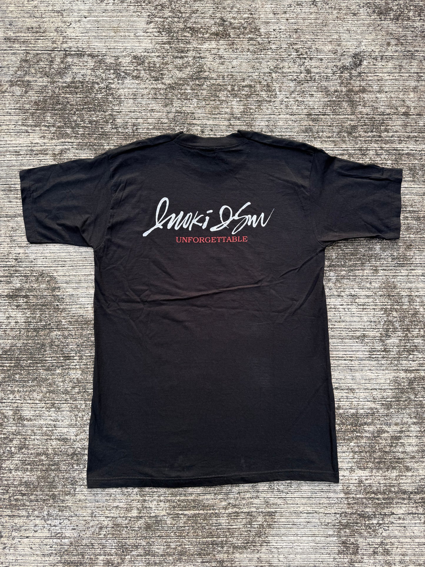 Vintage Antonio Inoki Tee – “Inoki Ism Unforgettable” Japan Wrestling Shirt