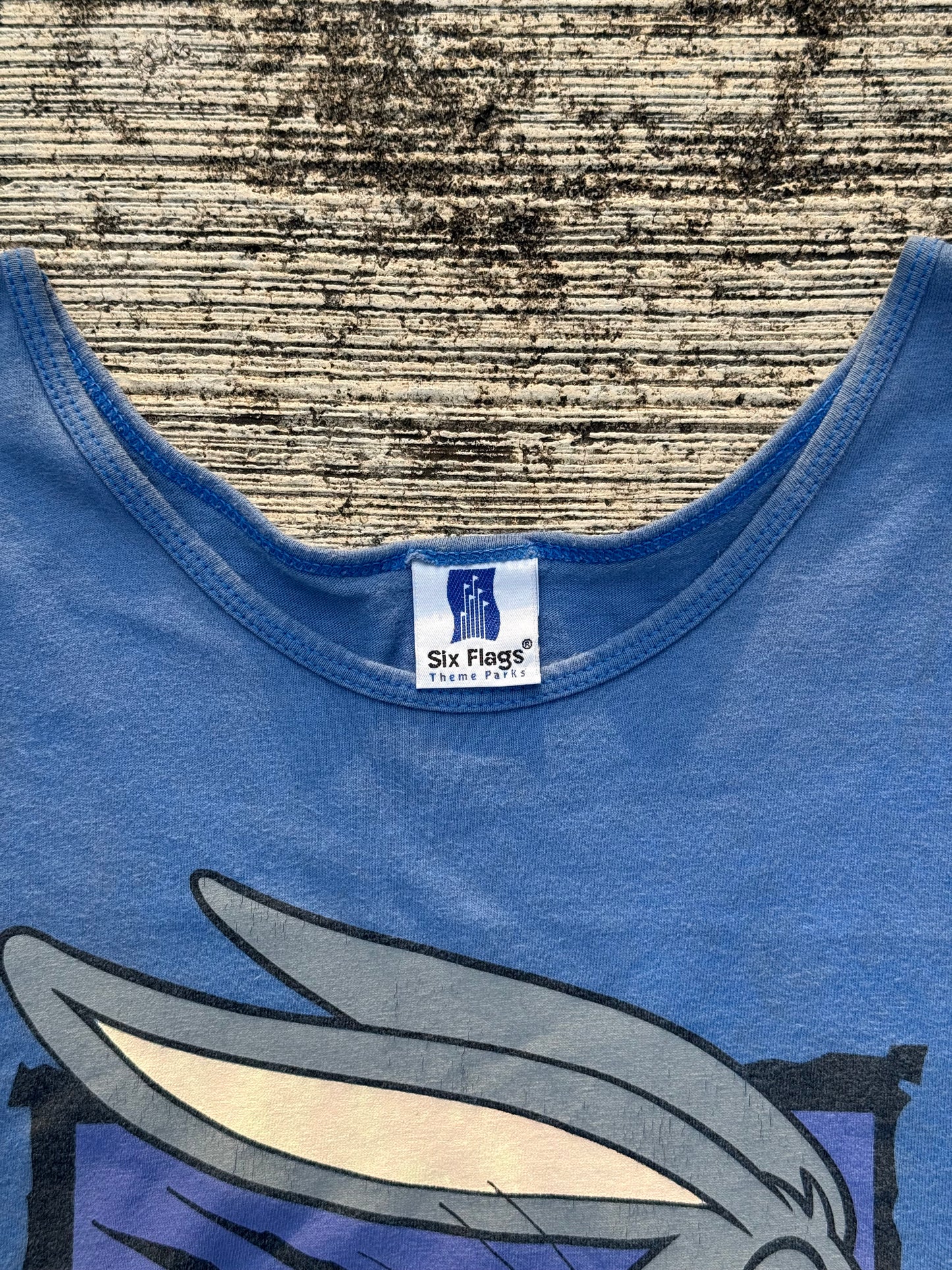 Vintage 1990s Bugs Bunny Six Flags Tank Top