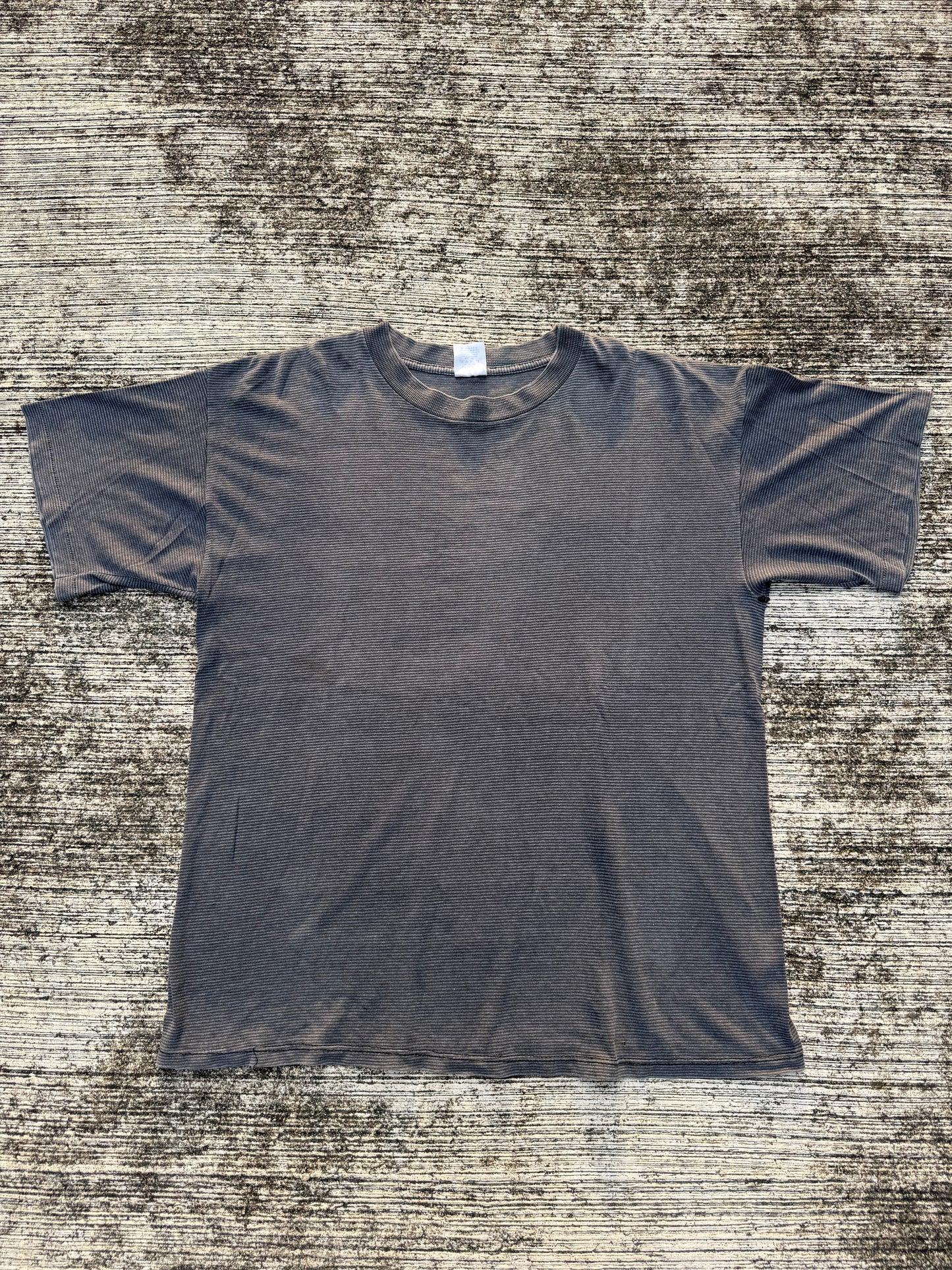 Vintage 1980s Miller Striped T-Shirt