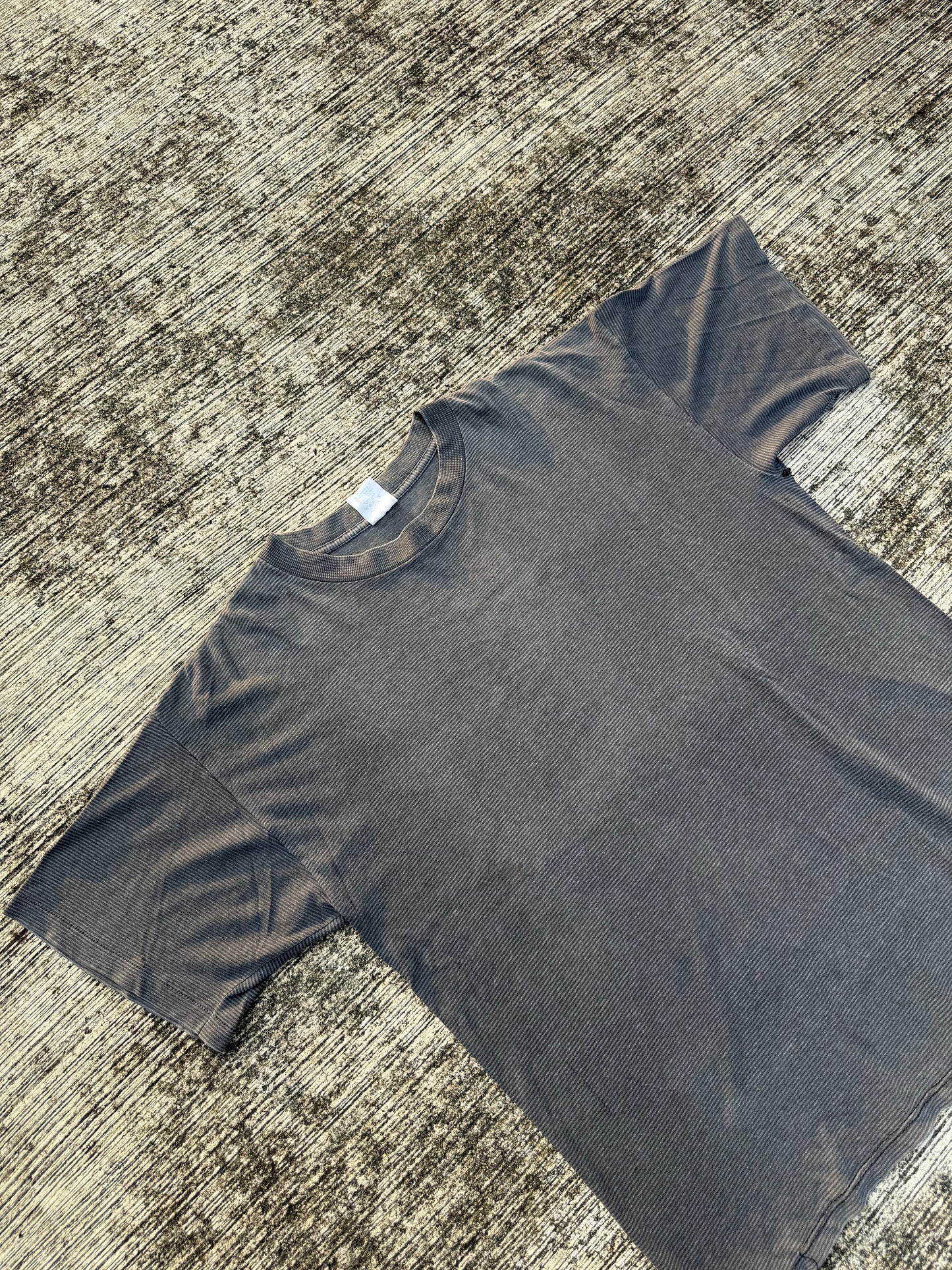 Vintage 1980s Miller Striped T-Shirt