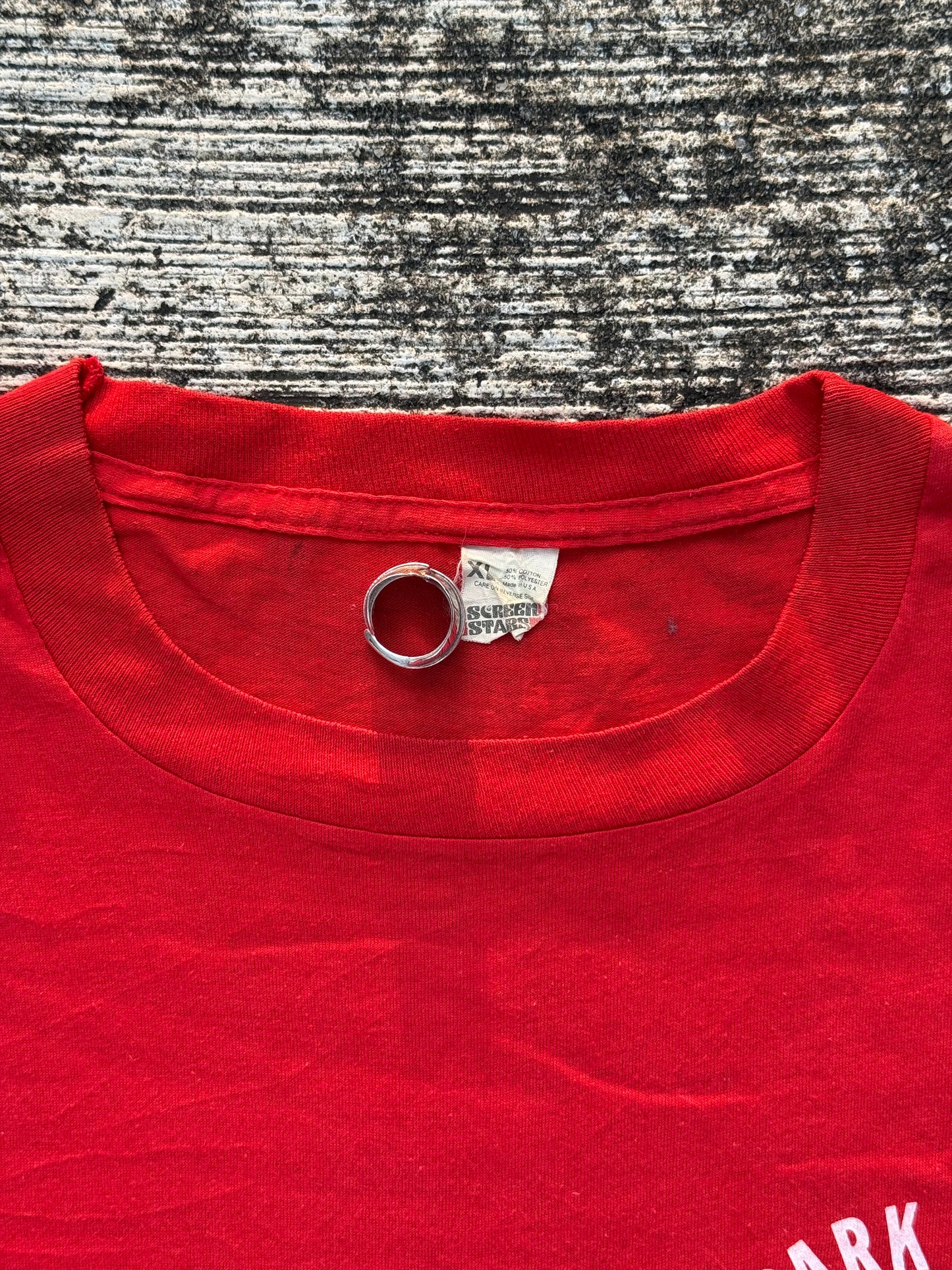 Vintage 1980s Screen Stars Park Ridge Soccer Tee