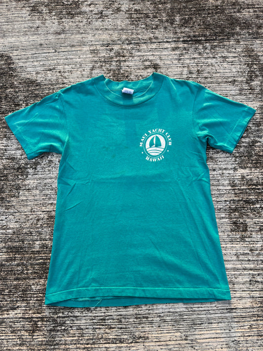 Vintage 1980s Maui Yacht Club Hawaii Tee