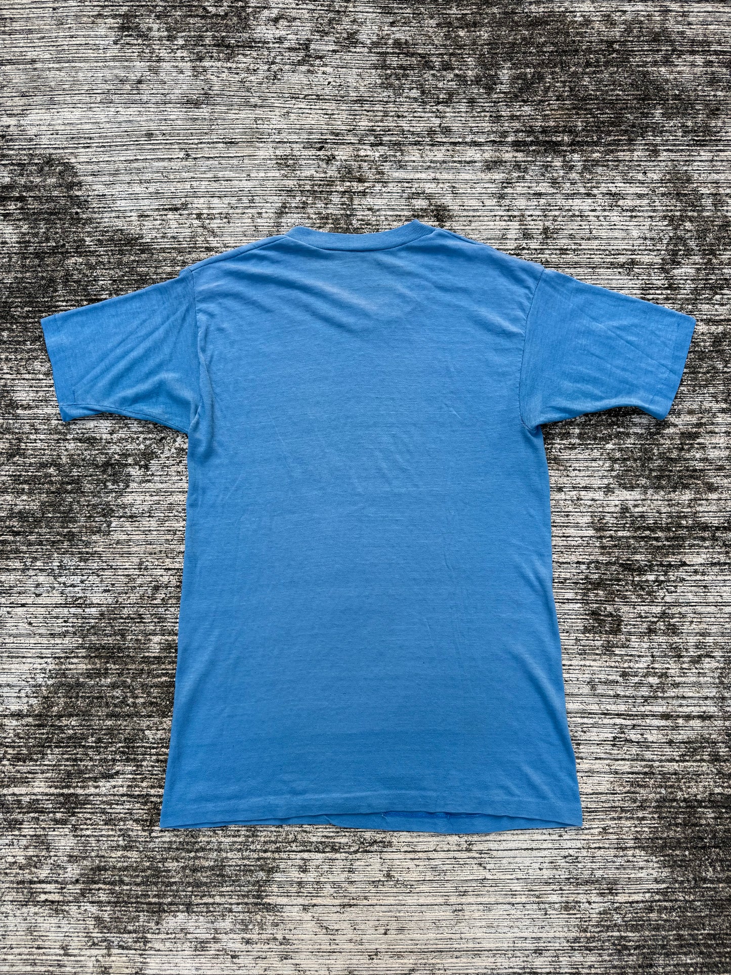 Vintage 1980s Daily Construction Graphic Tee