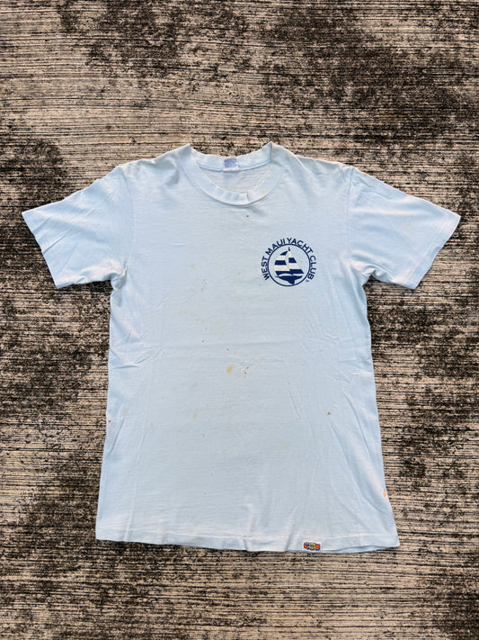 Vintage 1980s West Maui Yacht Club Tee – Crazy Shirts Hawaii