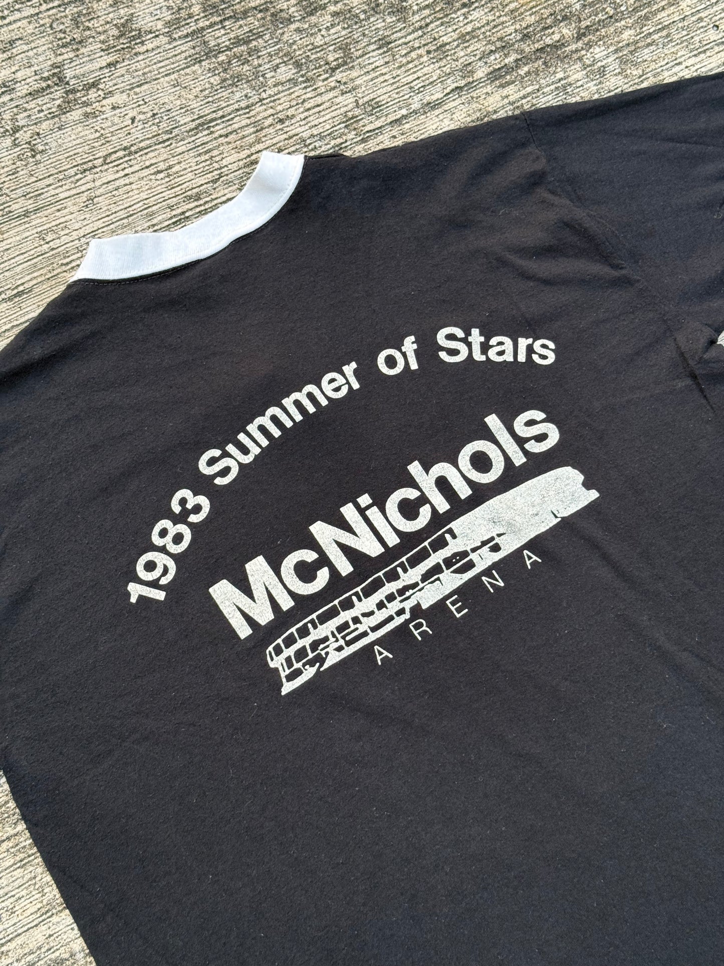 Vintage 1983 McNichols Arena Summer of Stars Staff Jersey Tee – TTS Technical Theatre & Staging