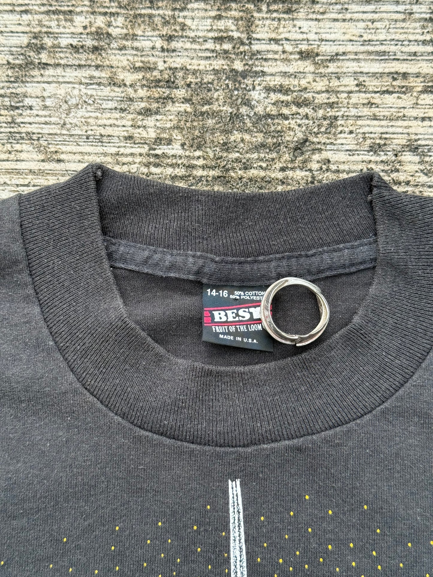 Vintage 1993 “Bad to the Bone” Fighter Jet Tee