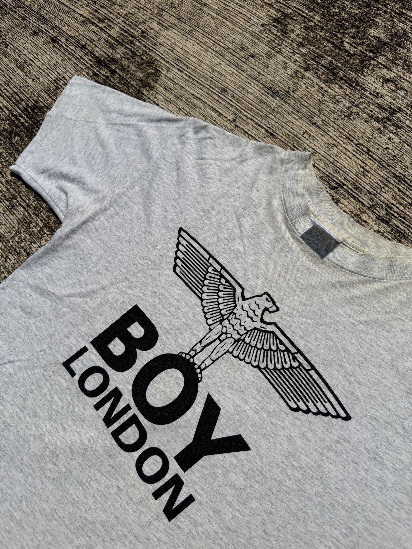 Vintage Boy London Eagle Logo Tee