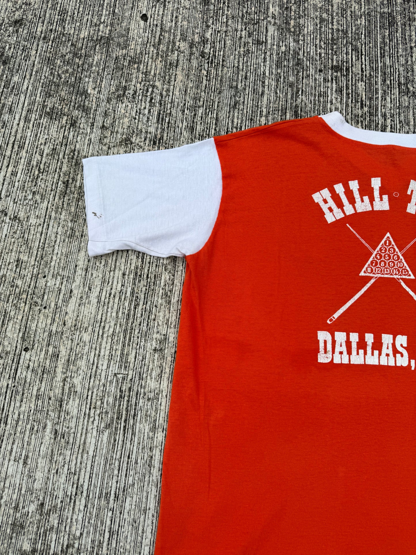 Vintage 1980s Hill Top Dallas, TX Bowling Team Tee