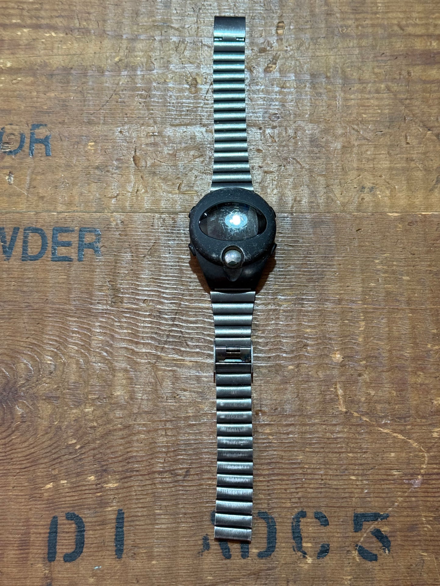 Vintage Alba Spoon Watch Junk Not Working For Parts