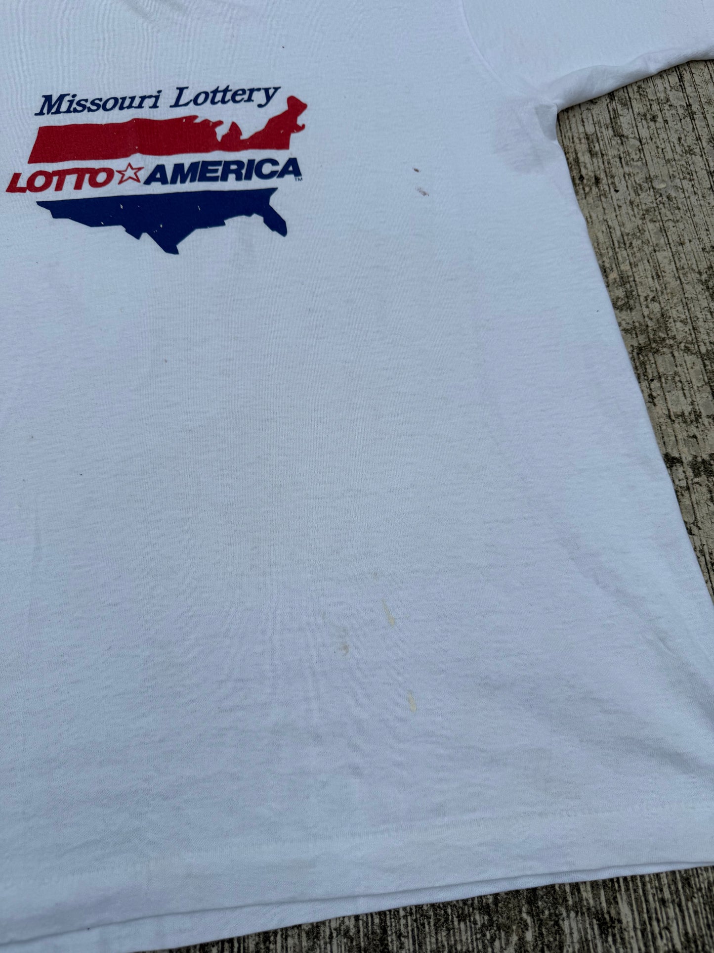 Vintage 90s Missouri Lottery “Lotto America” Tee