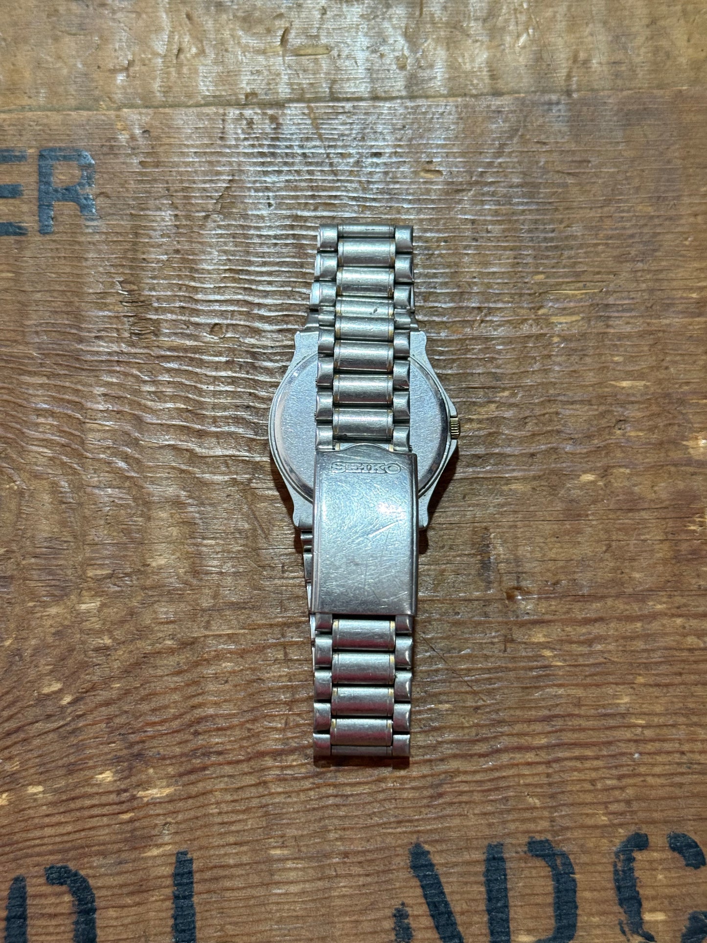 Vintage Seiko Chronos Junk Not Working For Parts