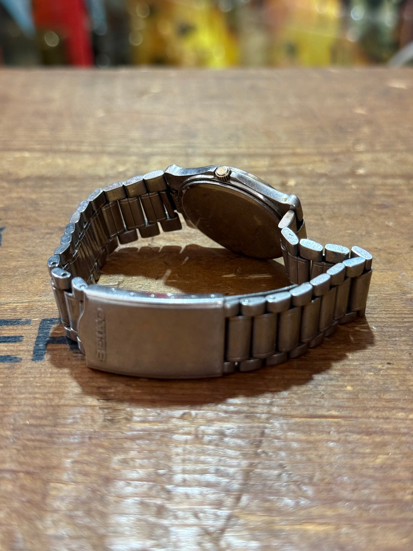 Vintage Seiko Chronos Junk Not Working For Parts