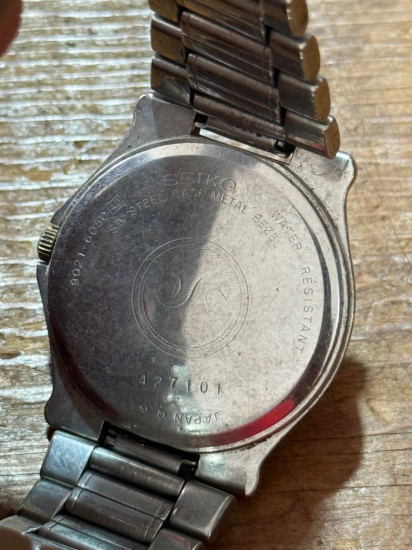 Vintage Seiko Chronos Junk Not Working For Parts