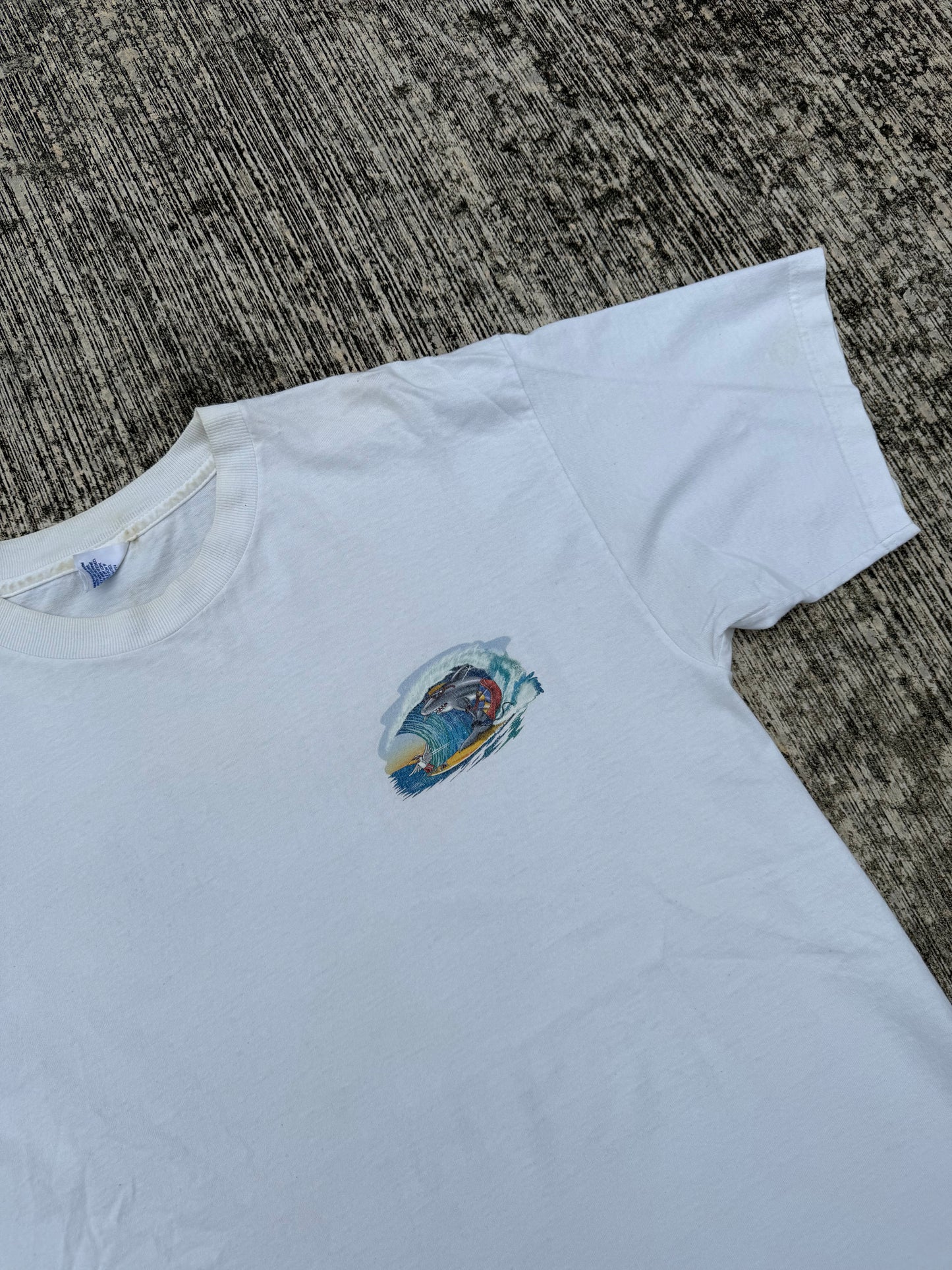 Vintage 90s Surf Shark Graphic Tee