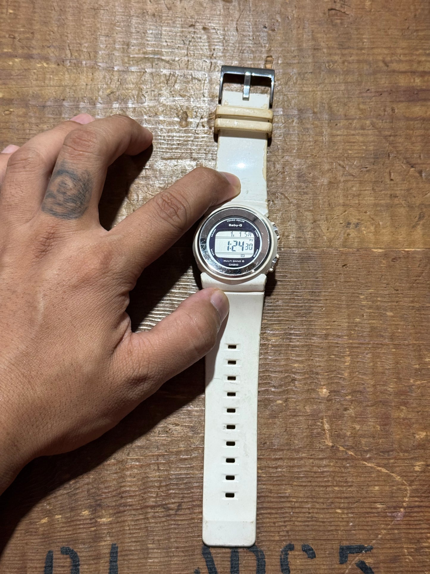 Casio Baby G Tough Solar Watch Junk Not Working For Parts