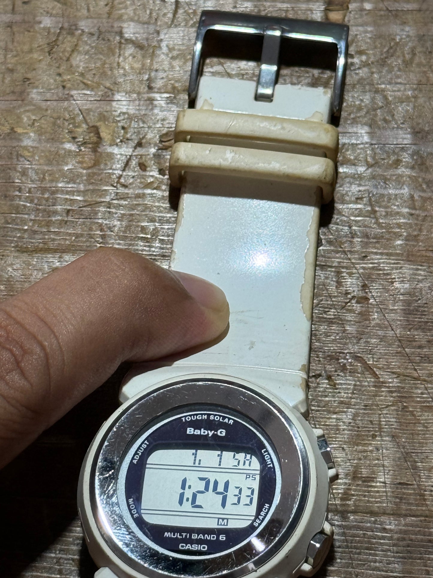 Casio Baby G Tough Solar Watch Junk Not Working For Parts