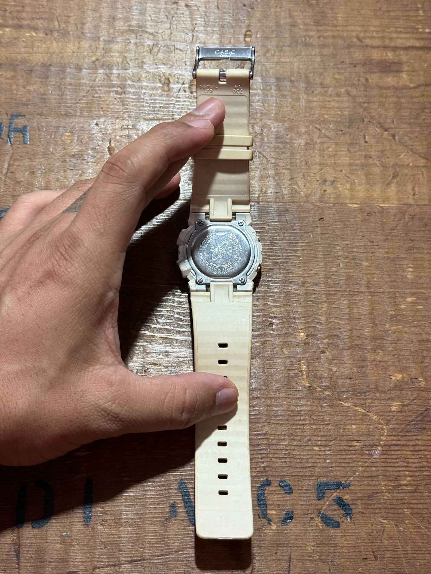 Casio Baby G Tough Solar Watch Junk Not Working For Parts