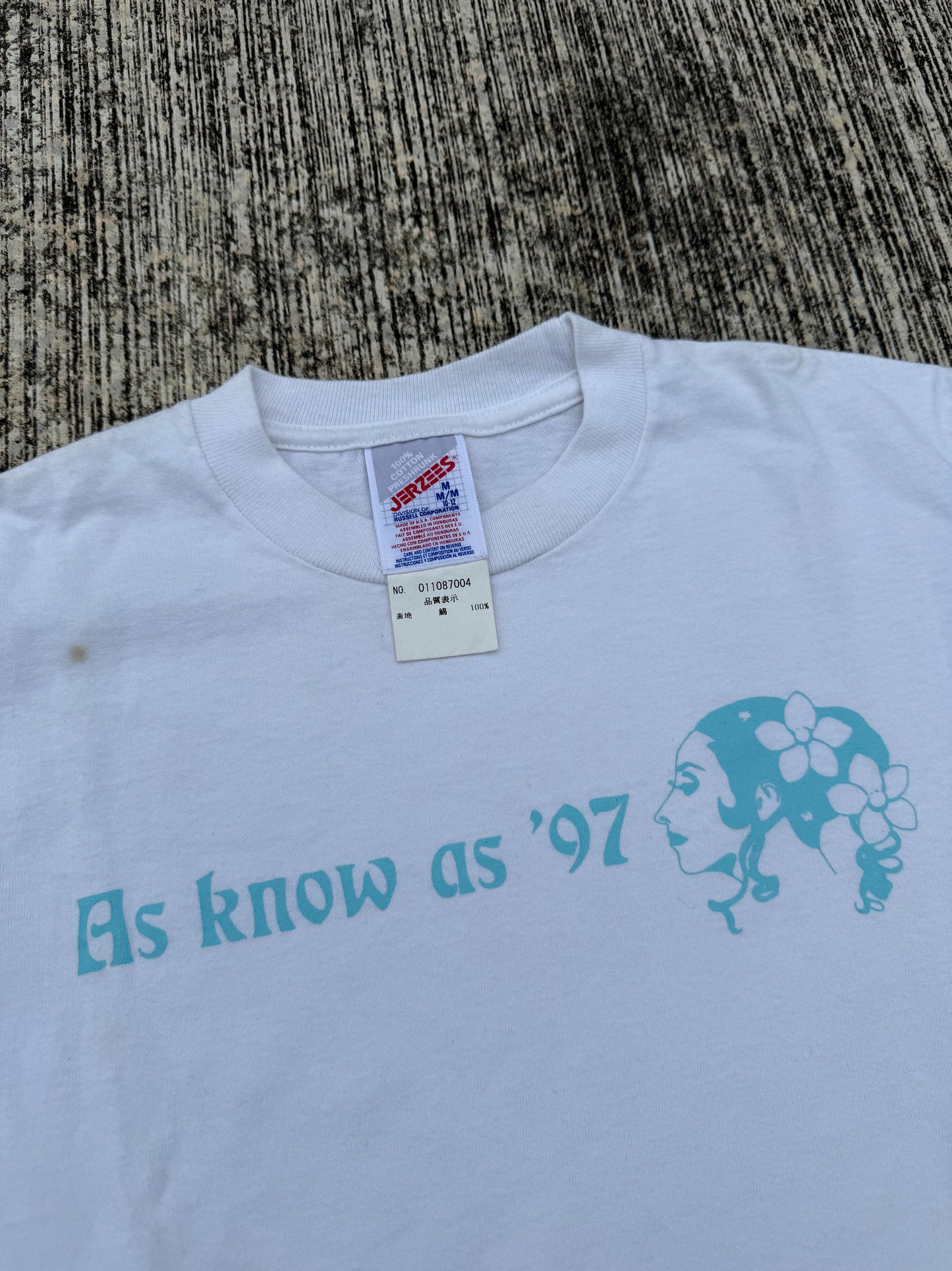 Vintage 90s As Know As ’97 Jerzees Tee