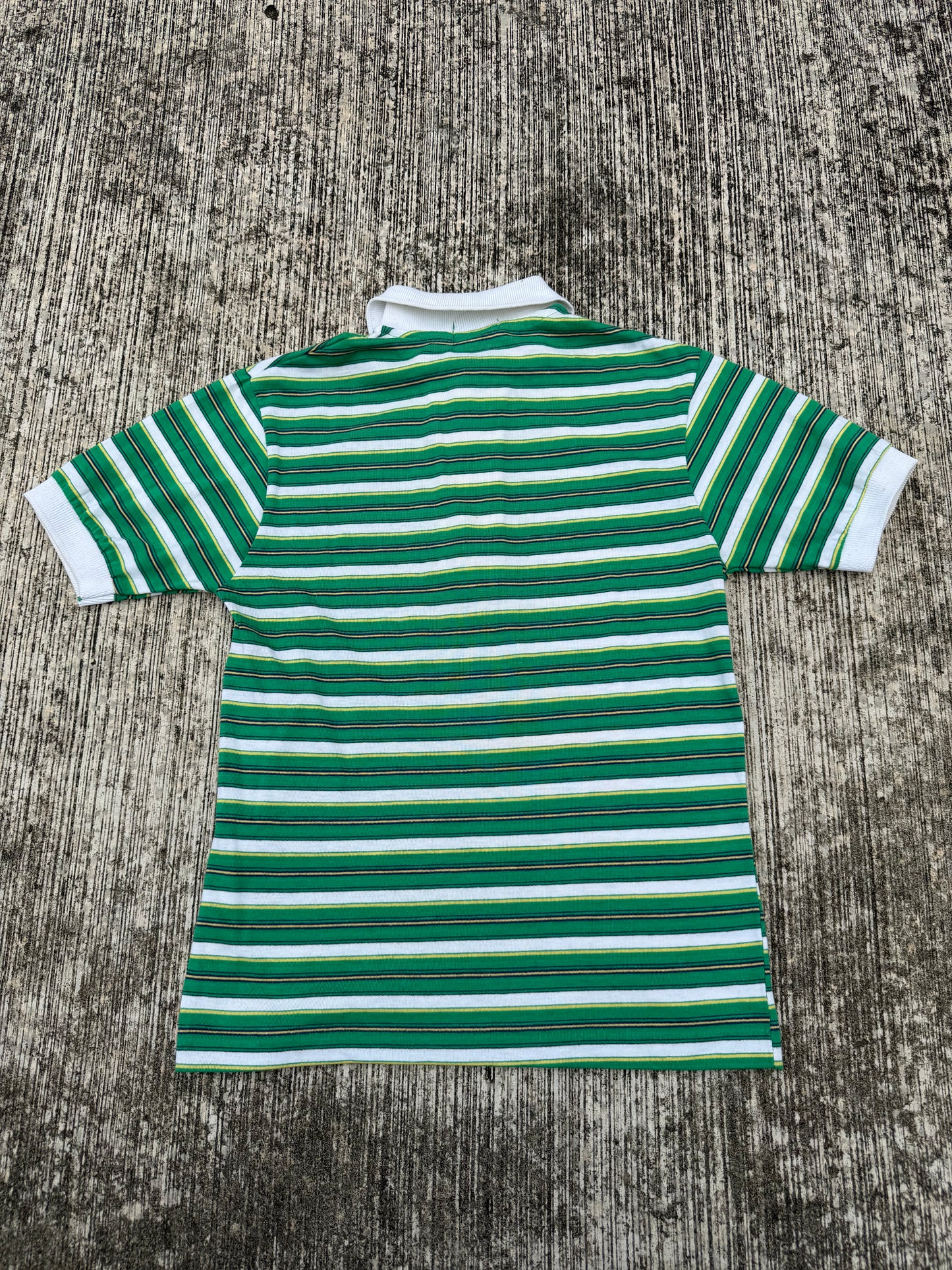 Vintage Izod Lacoste Striped Kids Polo Shirt