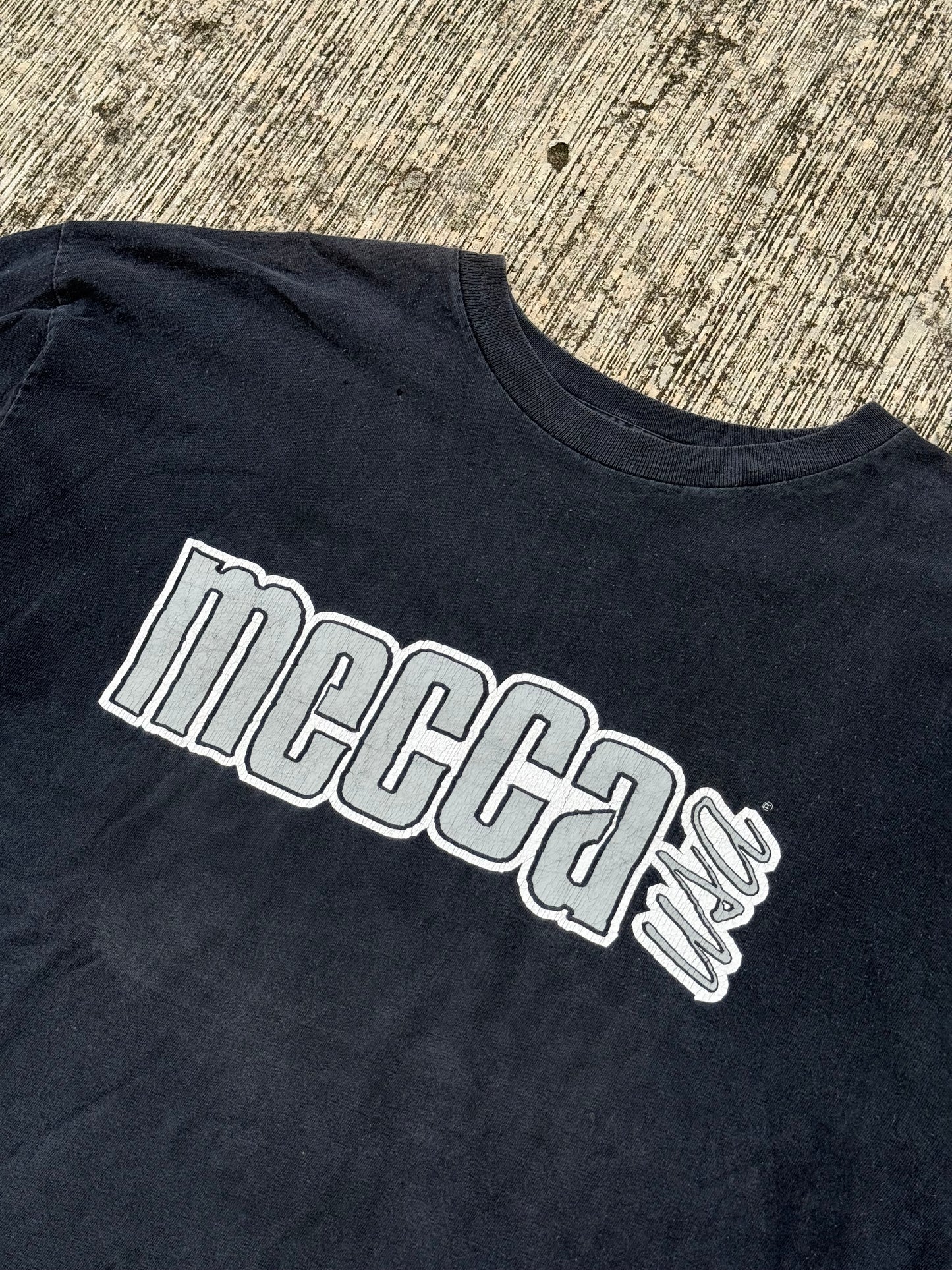 Vintage 90s Mecca USA Long Sleeve Tee